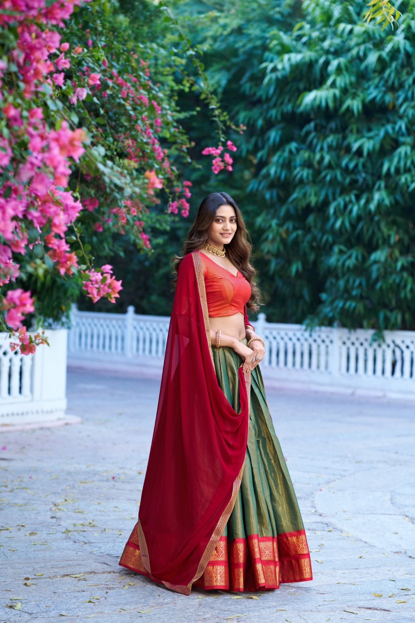 Kanchipuram Silk Lehenga Choli