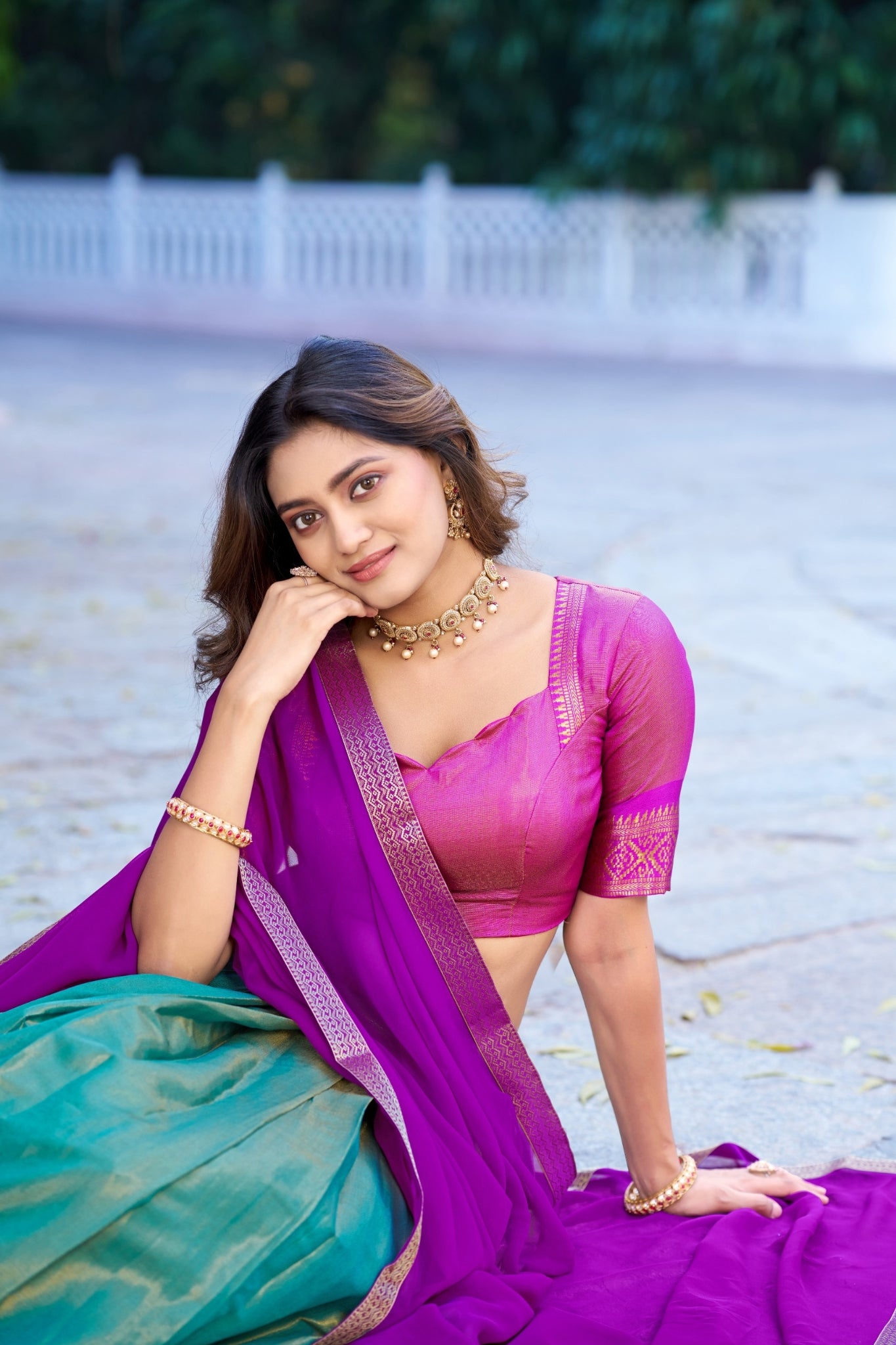 Kanchipuram Silk Lehenga Choli