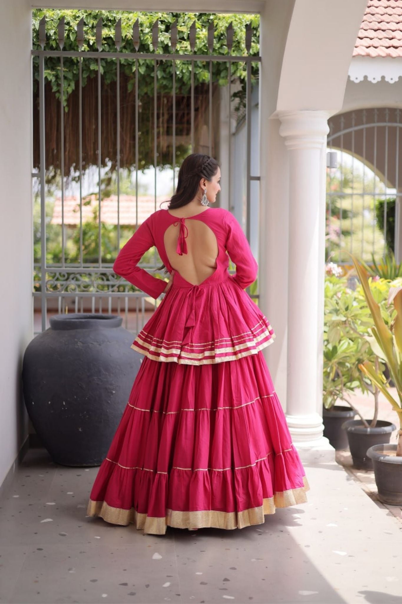 Raasrang Traditional Navratri Special Beautiful Cotton Lehenga Choli