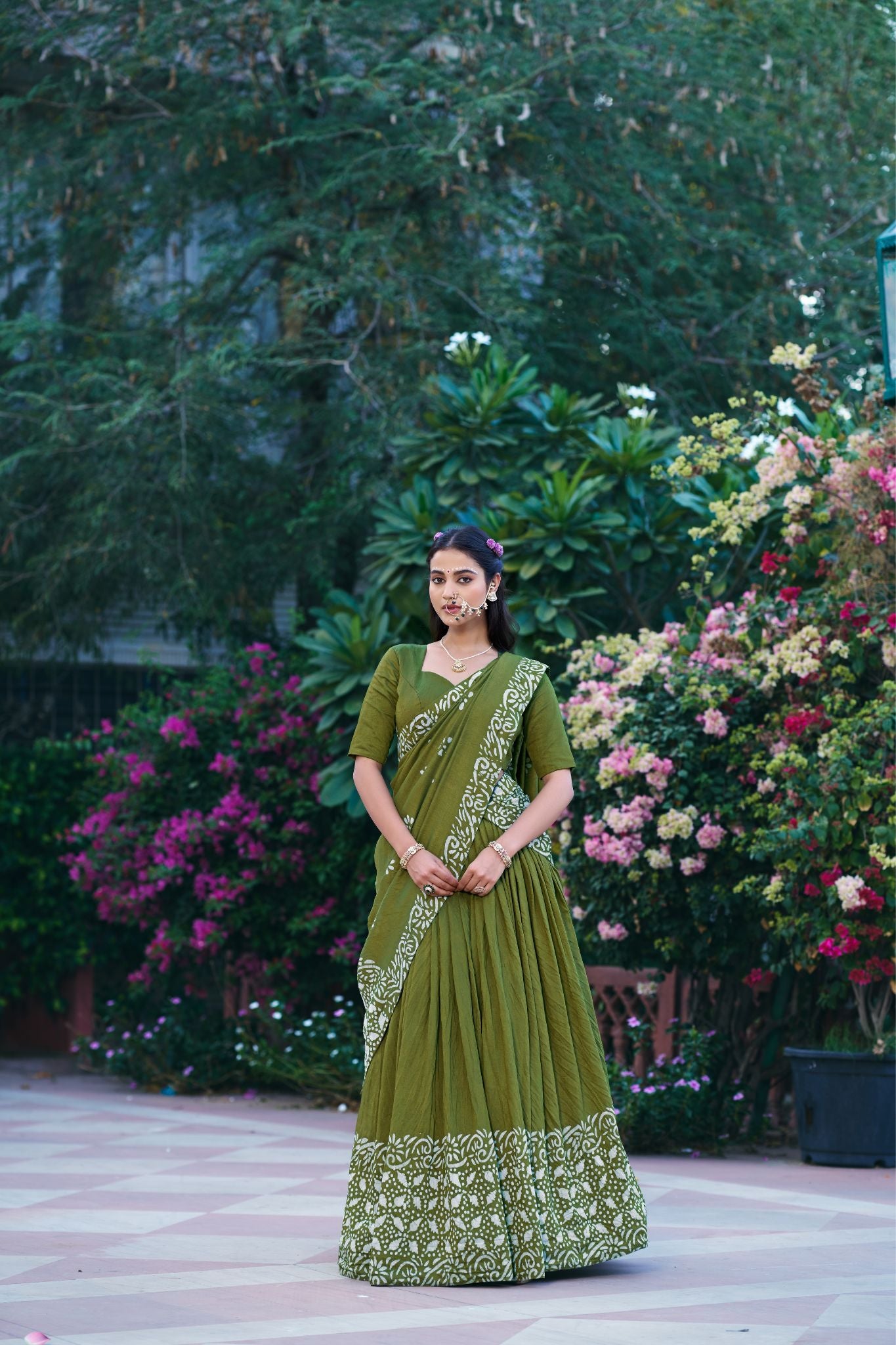 Festival Special Navratri And Janmashtami Gopi Dress For Women