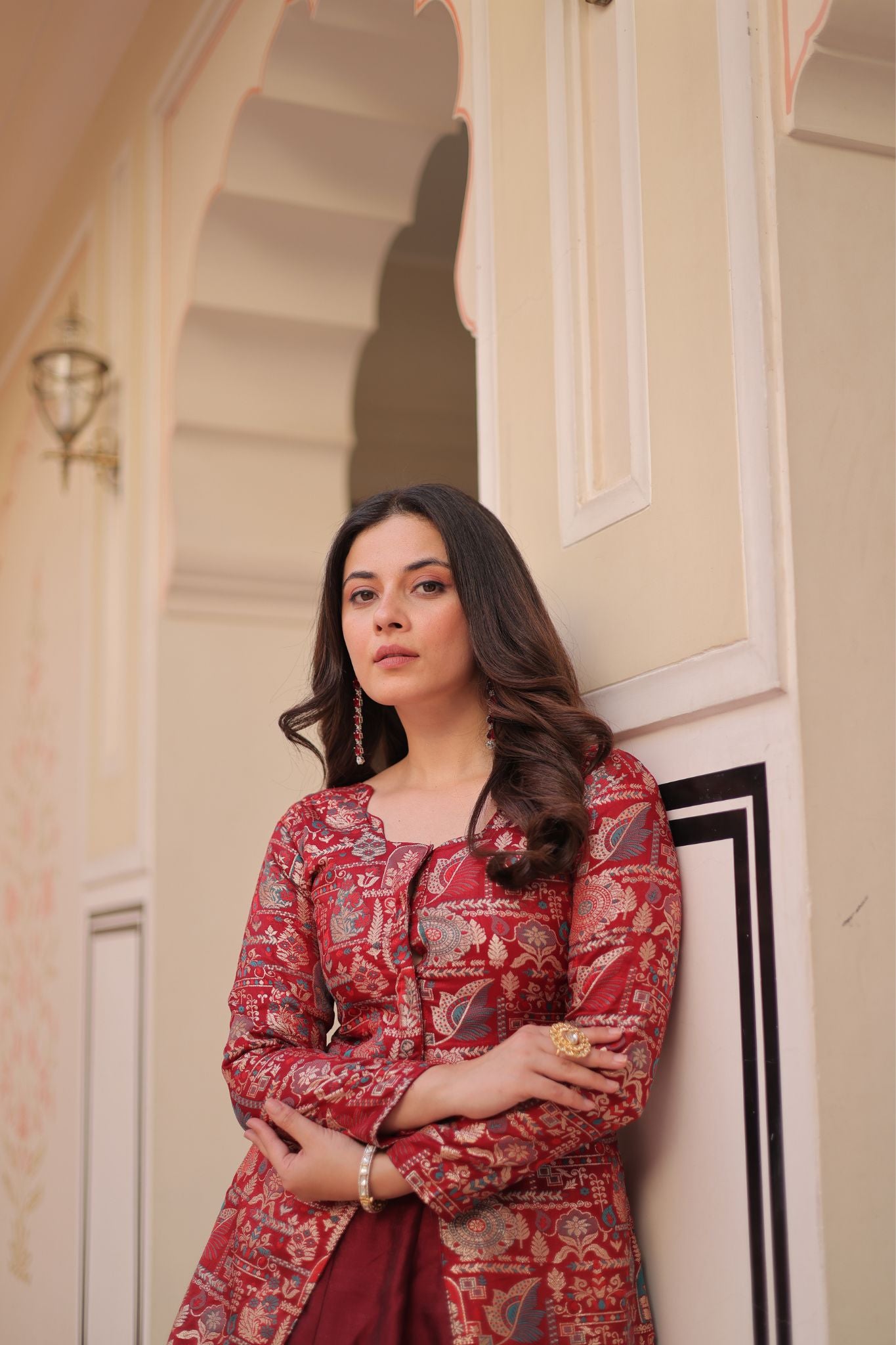 Pure Simmer Festive Jacquard Designer Readymade Lehenga Choli