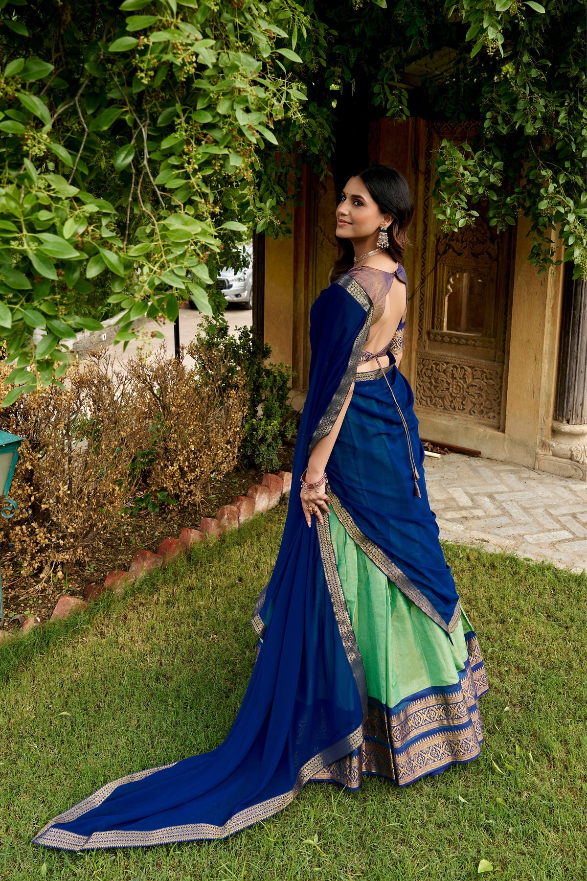 Kanchipuram Silk Lehenga Choli