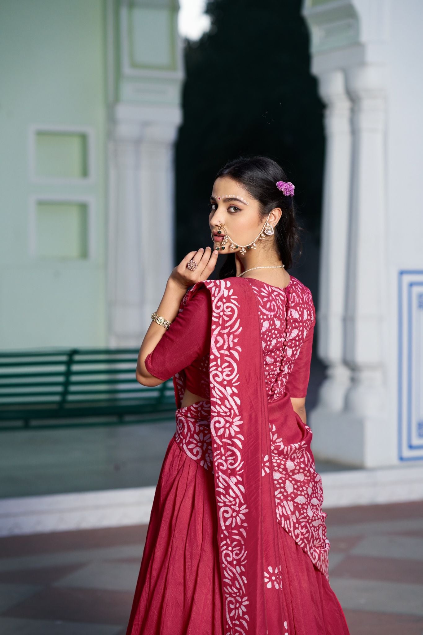 Festival Special Navratri And Janmashtami Gopi Dress For Women