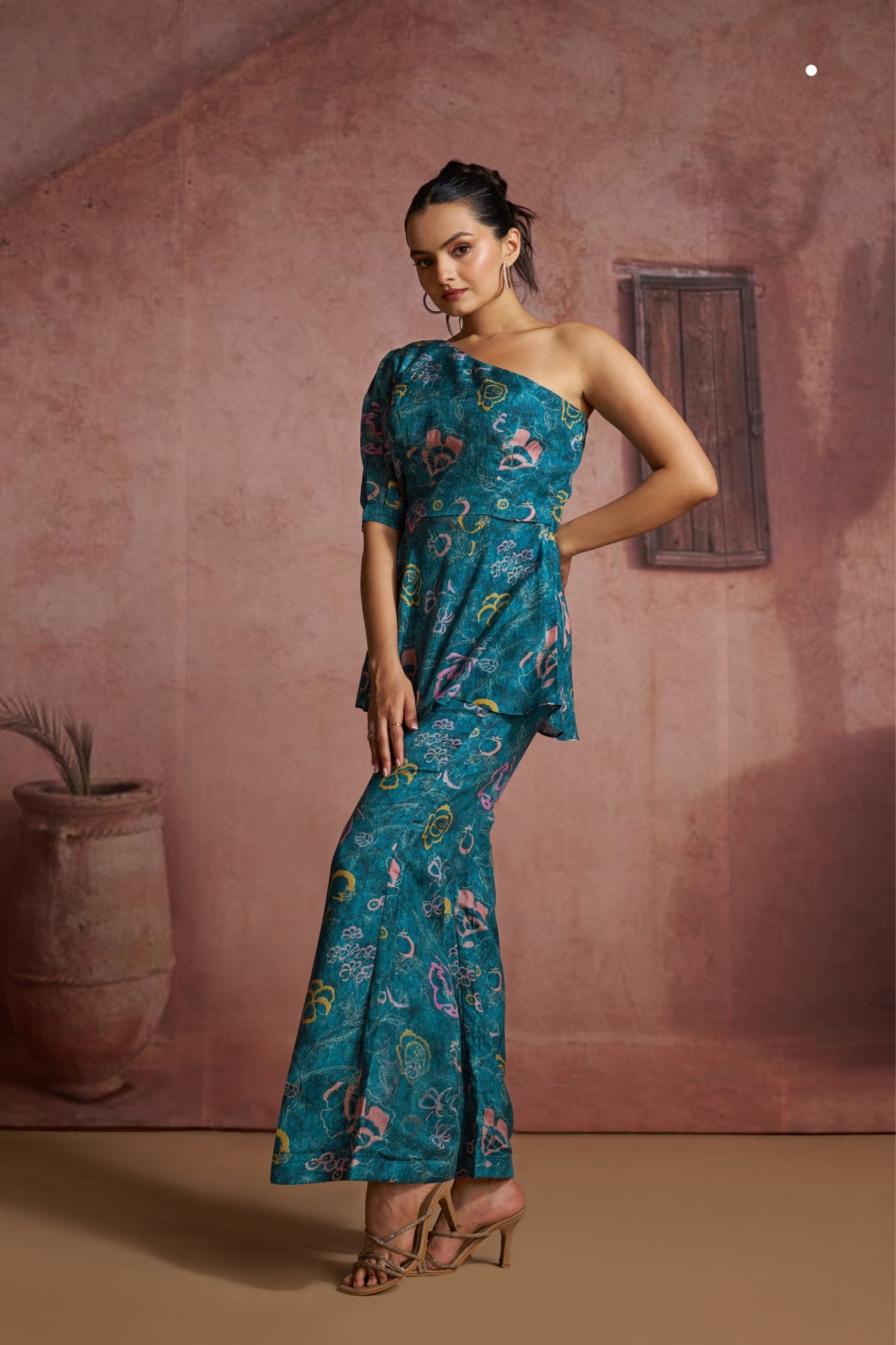 Premium Luxury Designer Blue Co Ord Set For Women