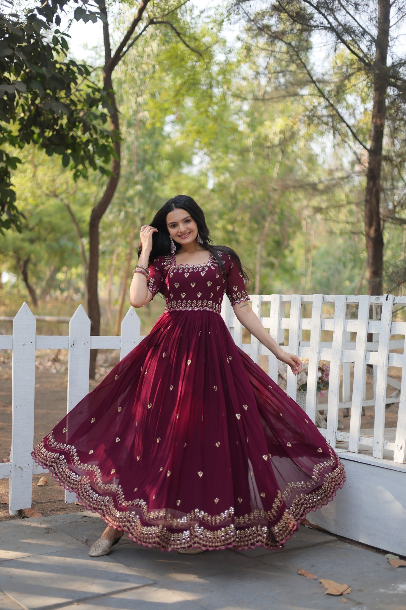 Zari fashion gown