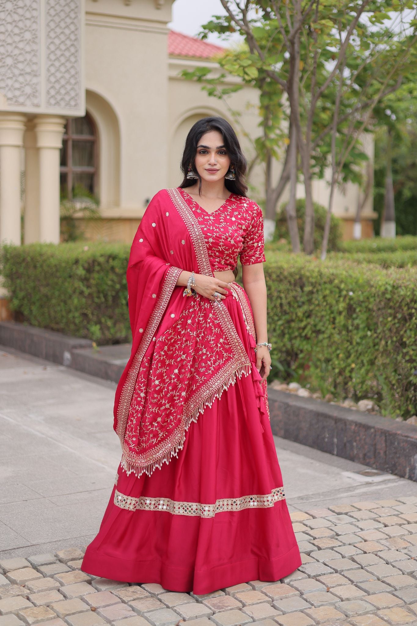 Designer Wedding And Festive Glory Satin Premium Lehenga Choli