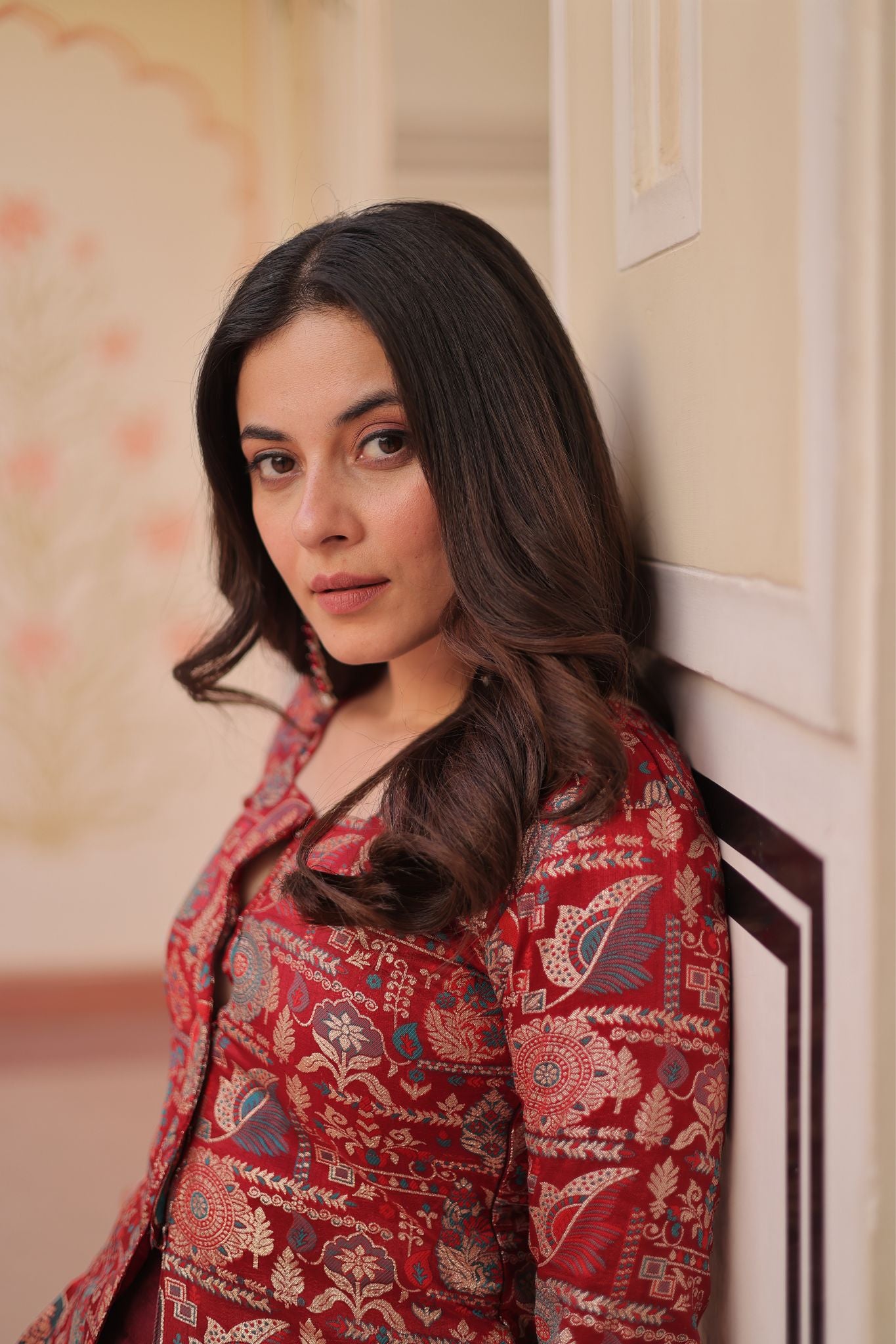 Pure Simmer Festive Jacquard Designer Readymade Lehenga Choli