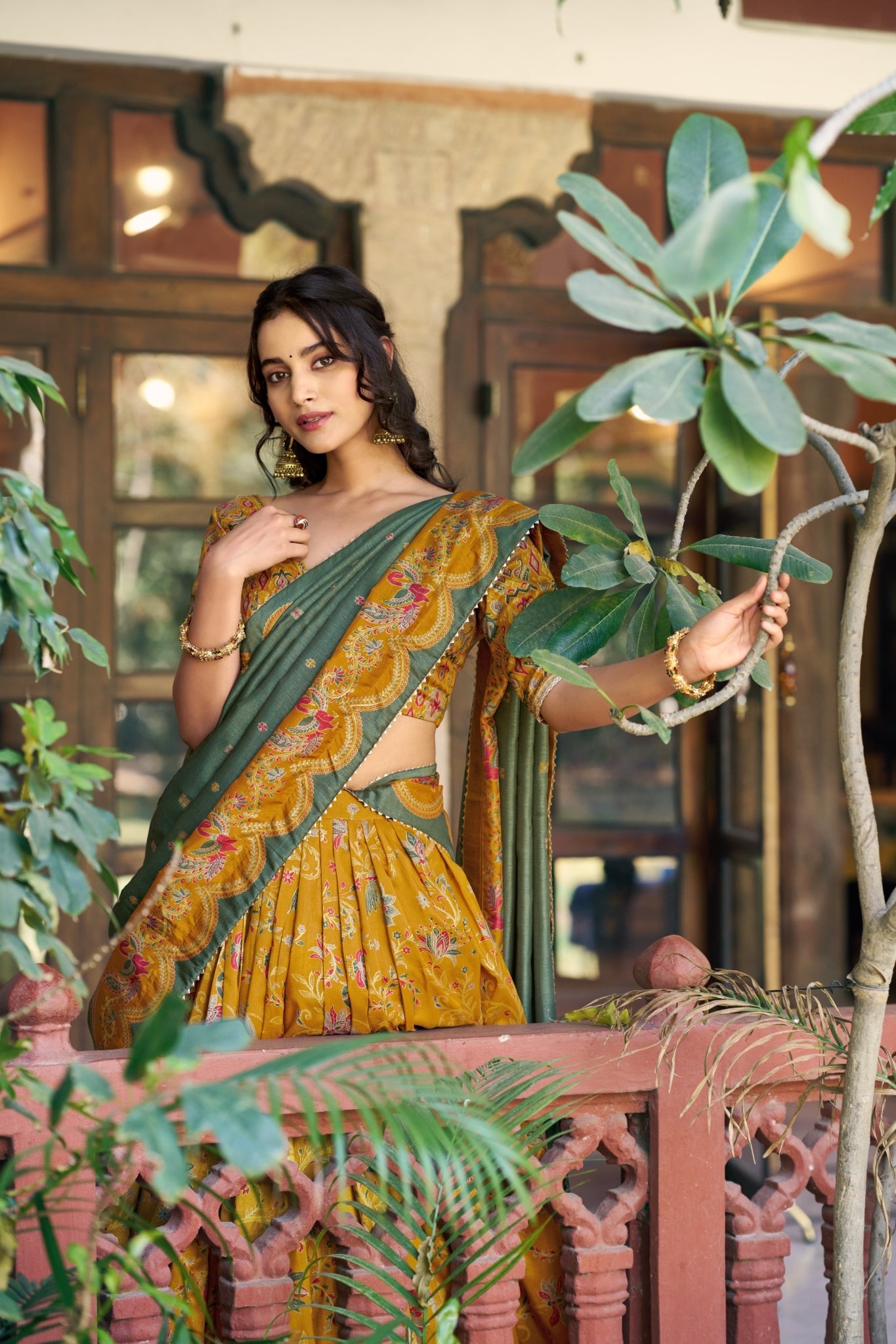 Premium Tasar Silk Lehenga Choli For Women