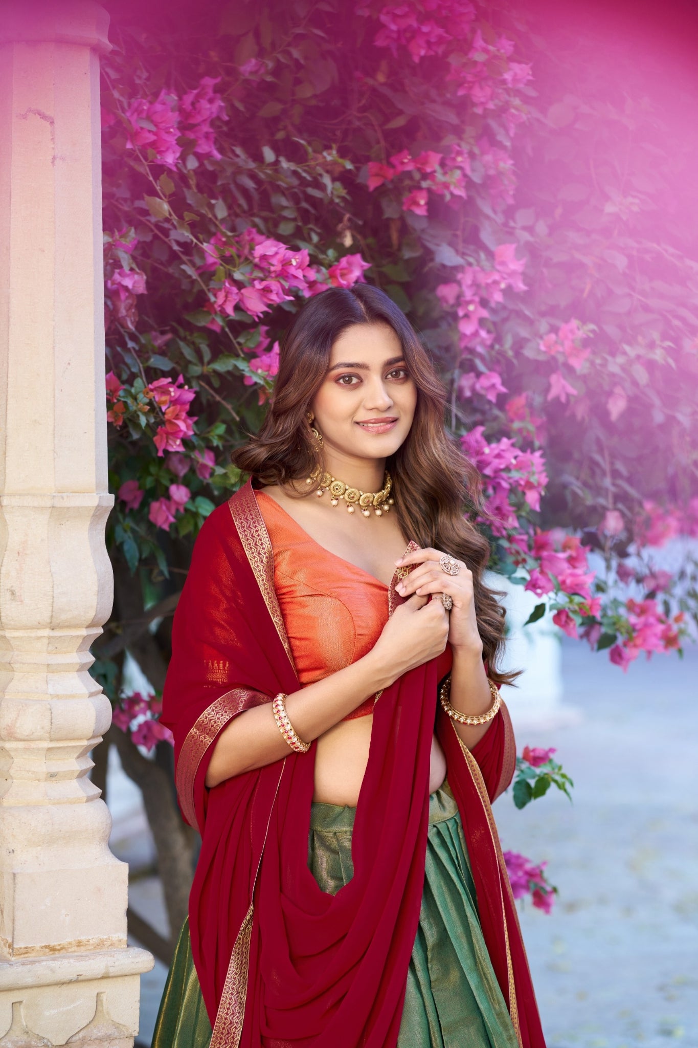 Kanchipuram Silk Lehenga Choli