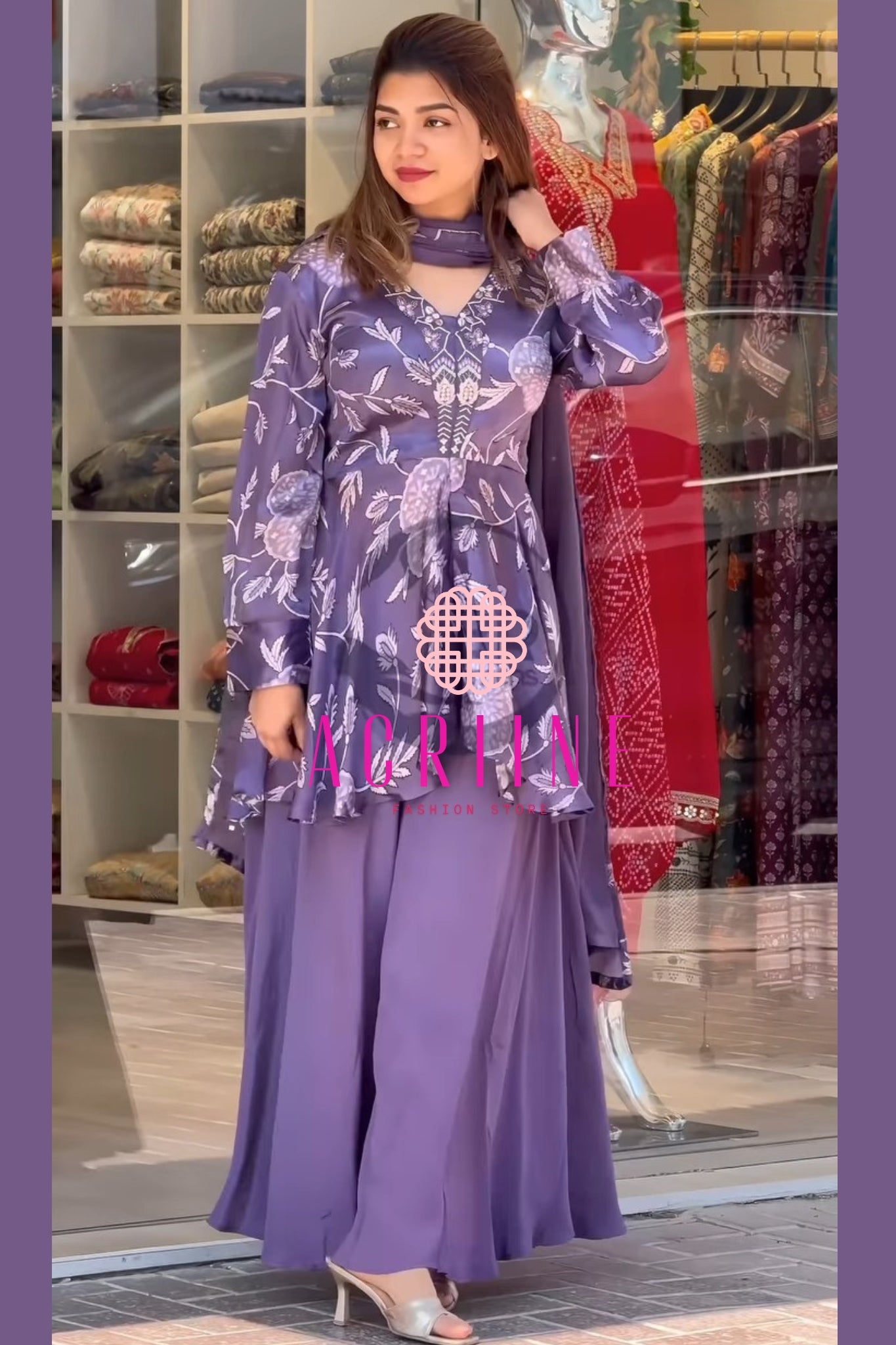 New Stylish Designer Sharara Set