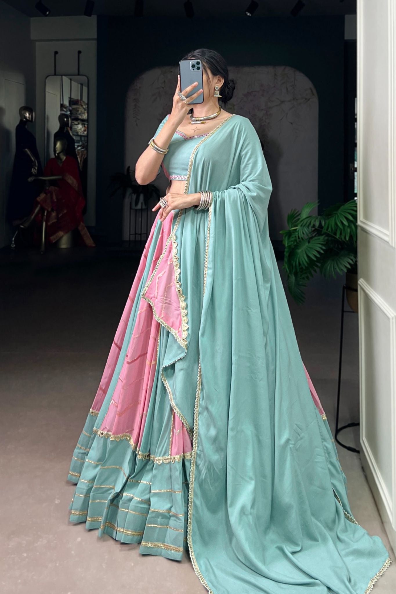 Festive Elegance Beautiful Designer Classic Navratri Lehenga Choli