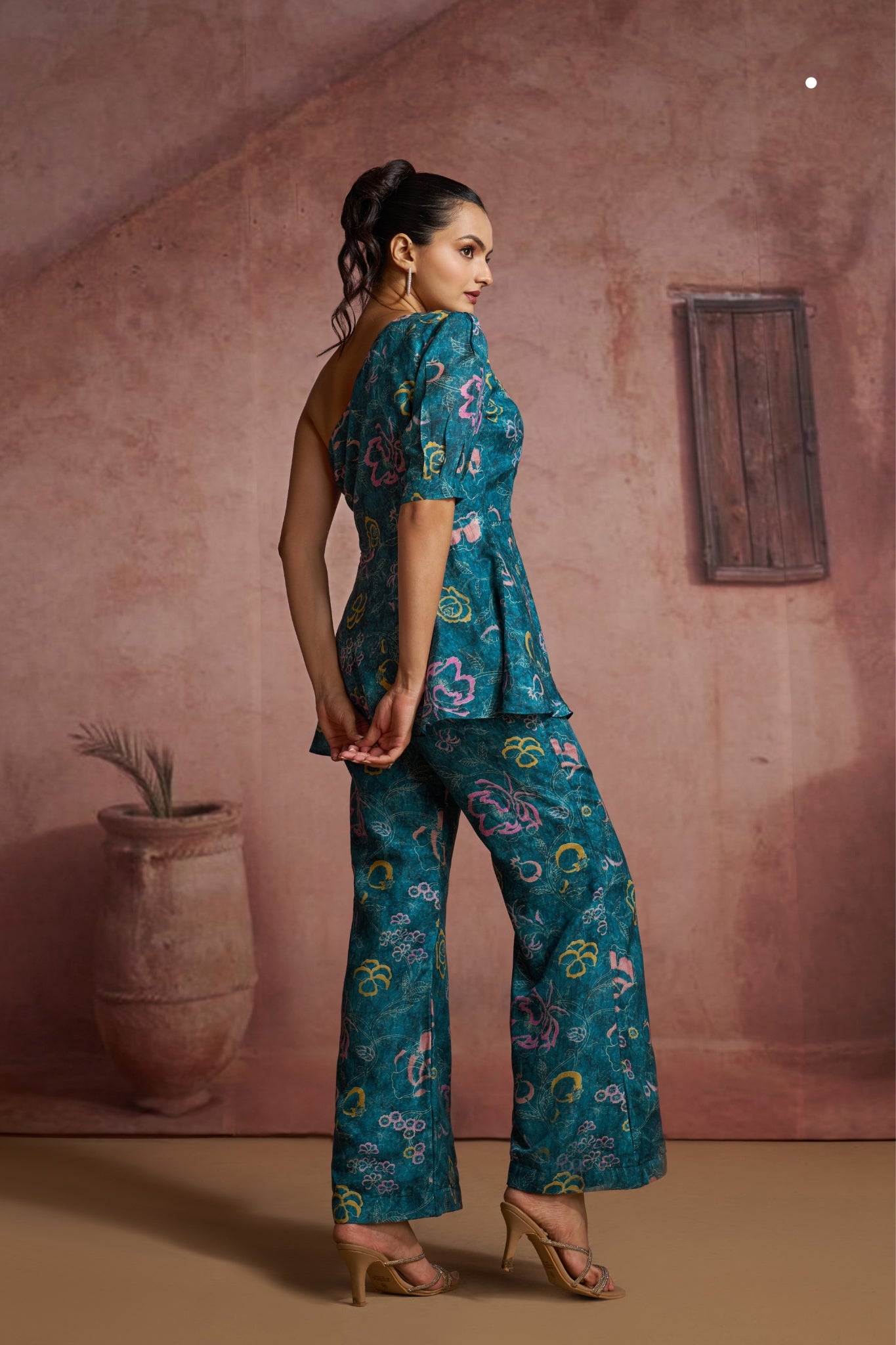 Premium Luxury Designer Blue Co Ord Set For Women