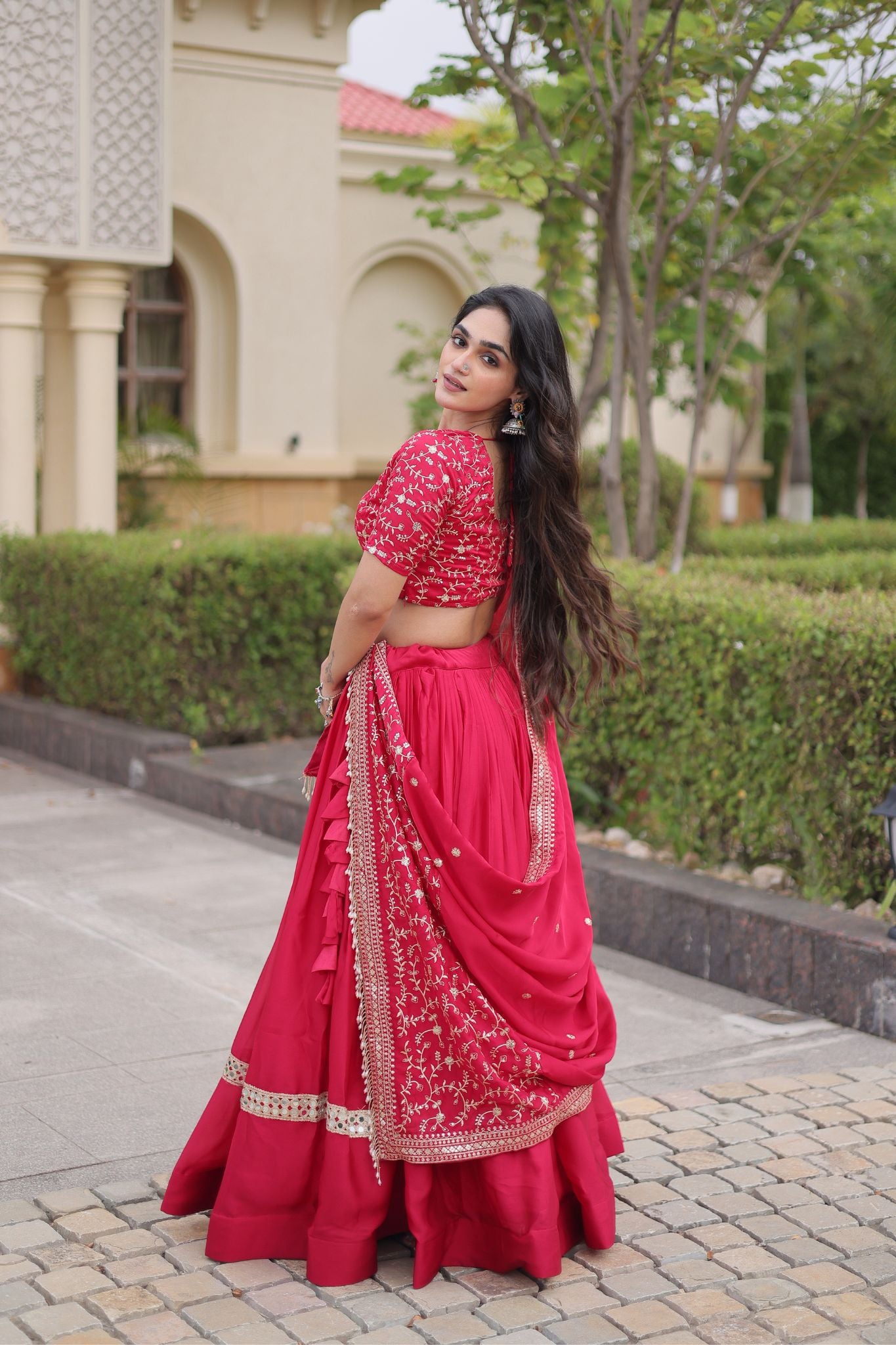 Designer Wedding And Festive Glory Satin Premium Lehenga Choli