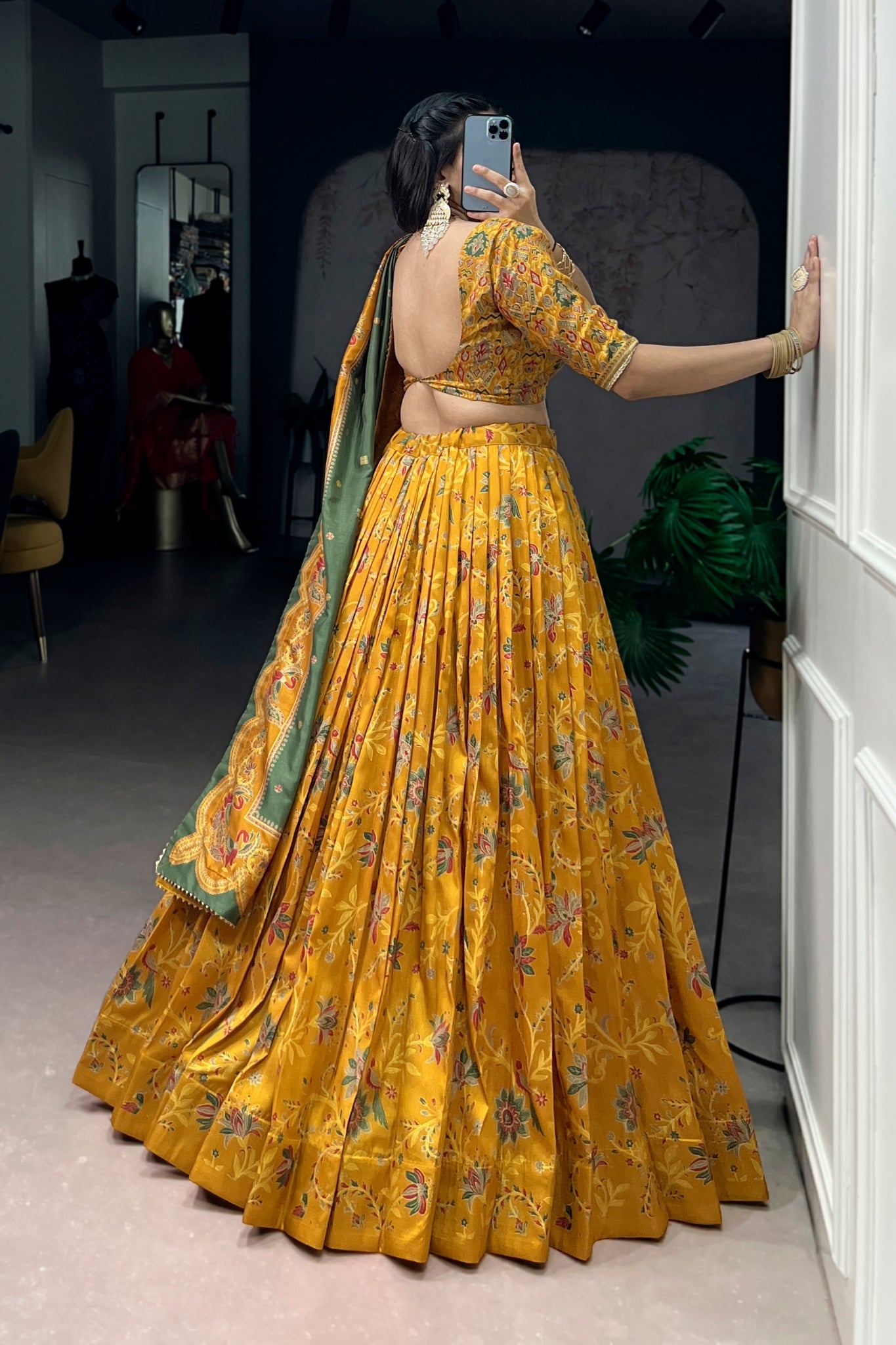 Premium Tasar Silk Lehenga Choli For Women