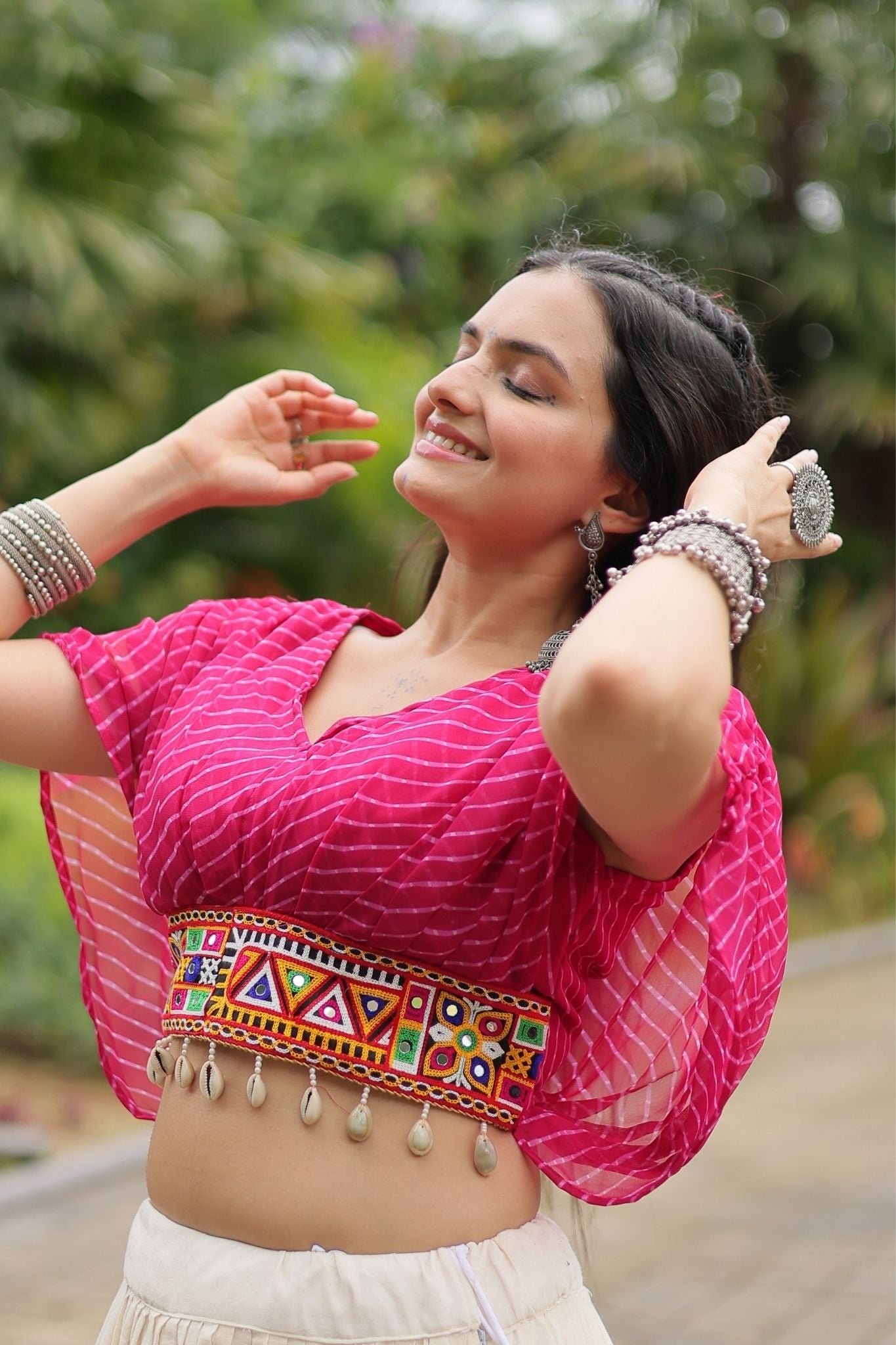 Standard Frill Design Navratri Lehenga Choli