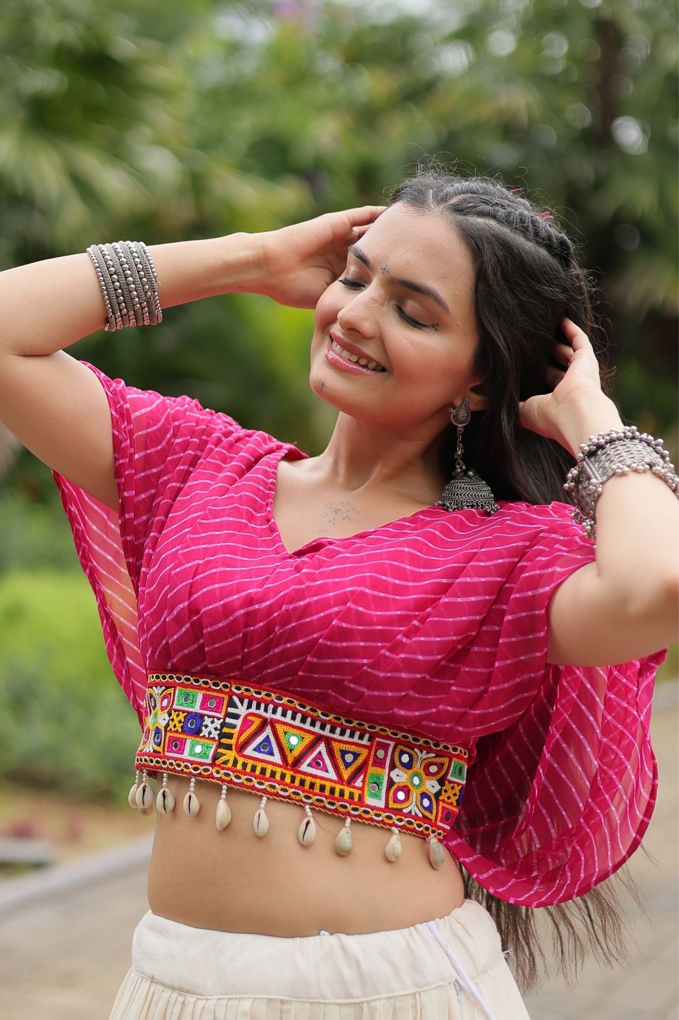 Standard Frill Design Navratri Lehenga Choli