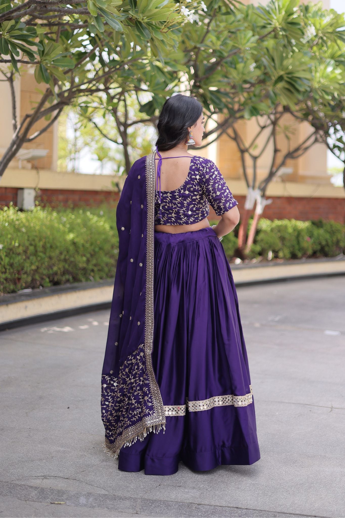 Designer Wedding And Festive Glory Satin Premium Lehenga Choli
