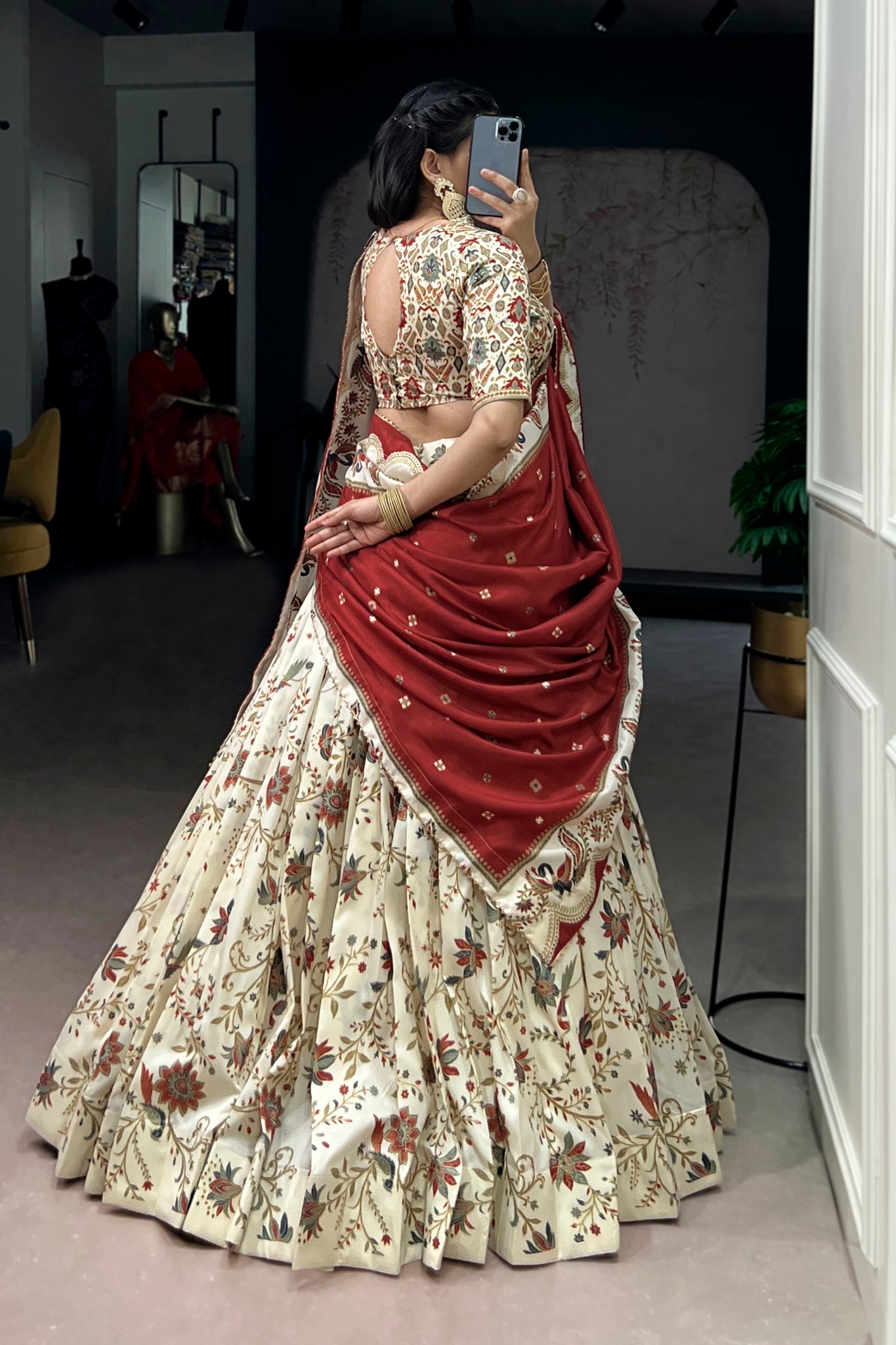 Premium Tasar Silk Lehenga Choli For Women