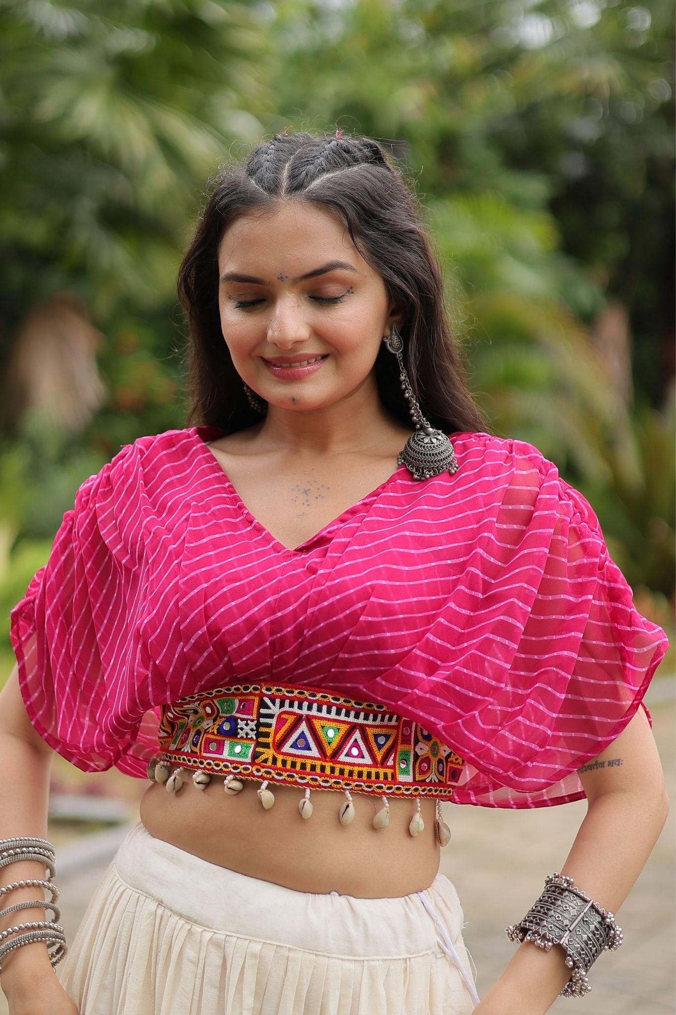 Standard Frill Design Navratri Lehenga Choli