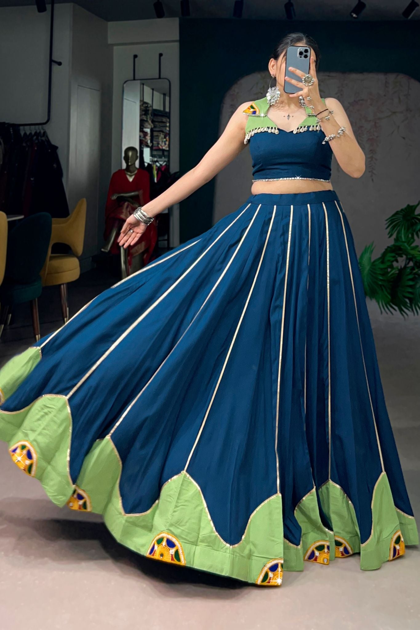 Raasrang Designer Navratri Festival Lehenga Choli For Women