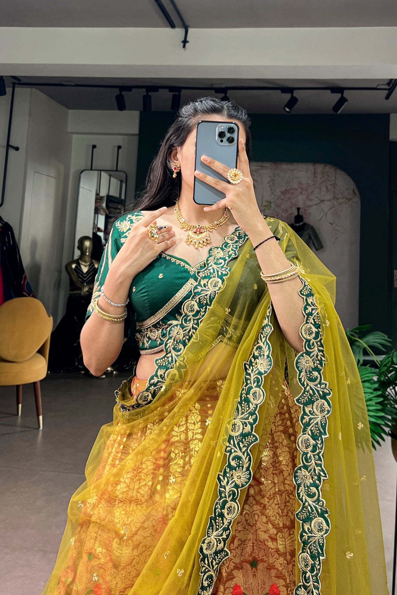 Designer Premium Jacquard Silk Lehenga Choli For Wedding