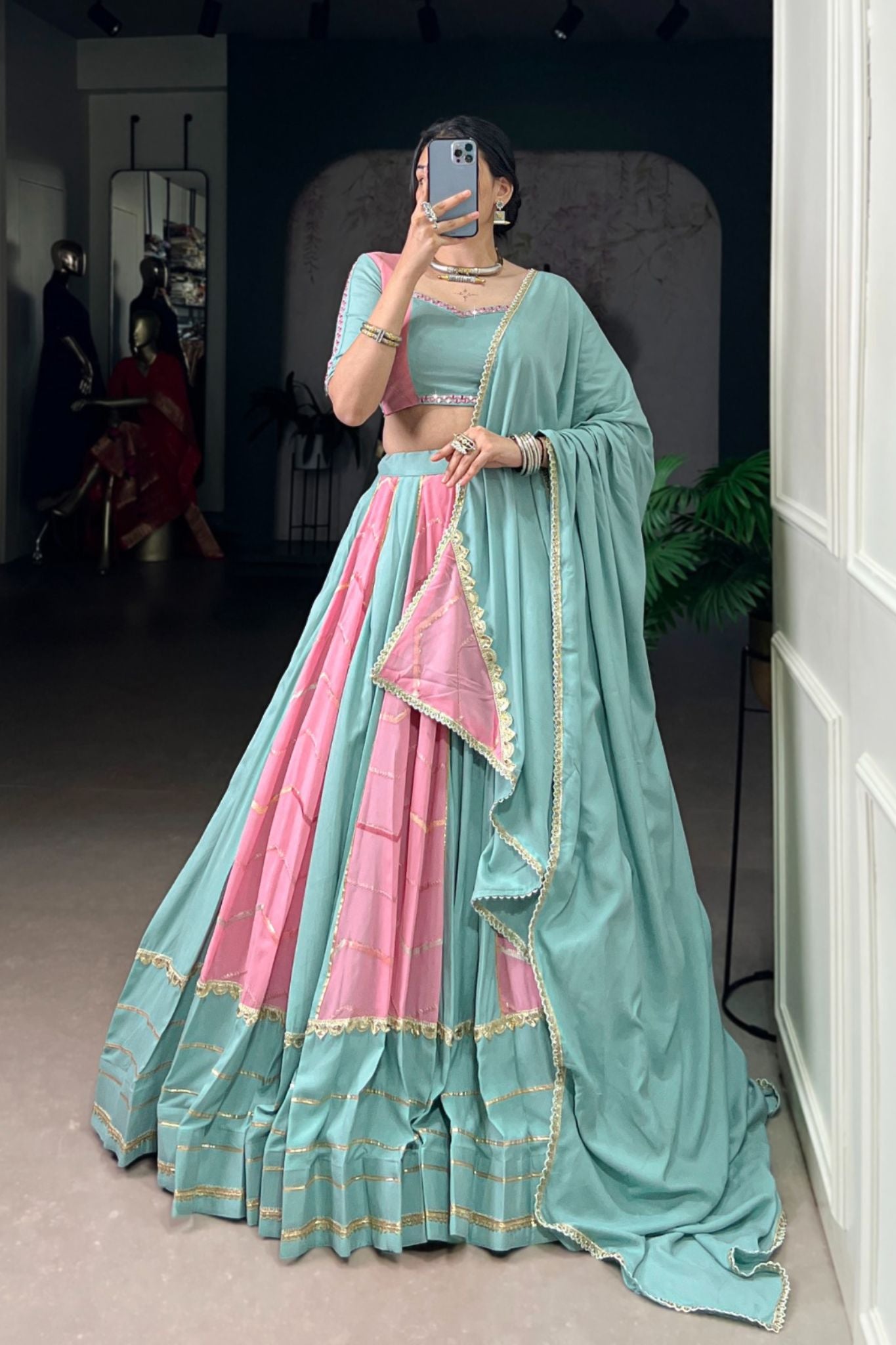 Festive Elegance Beautiful Designer Classic Navratri Lehenga Choli