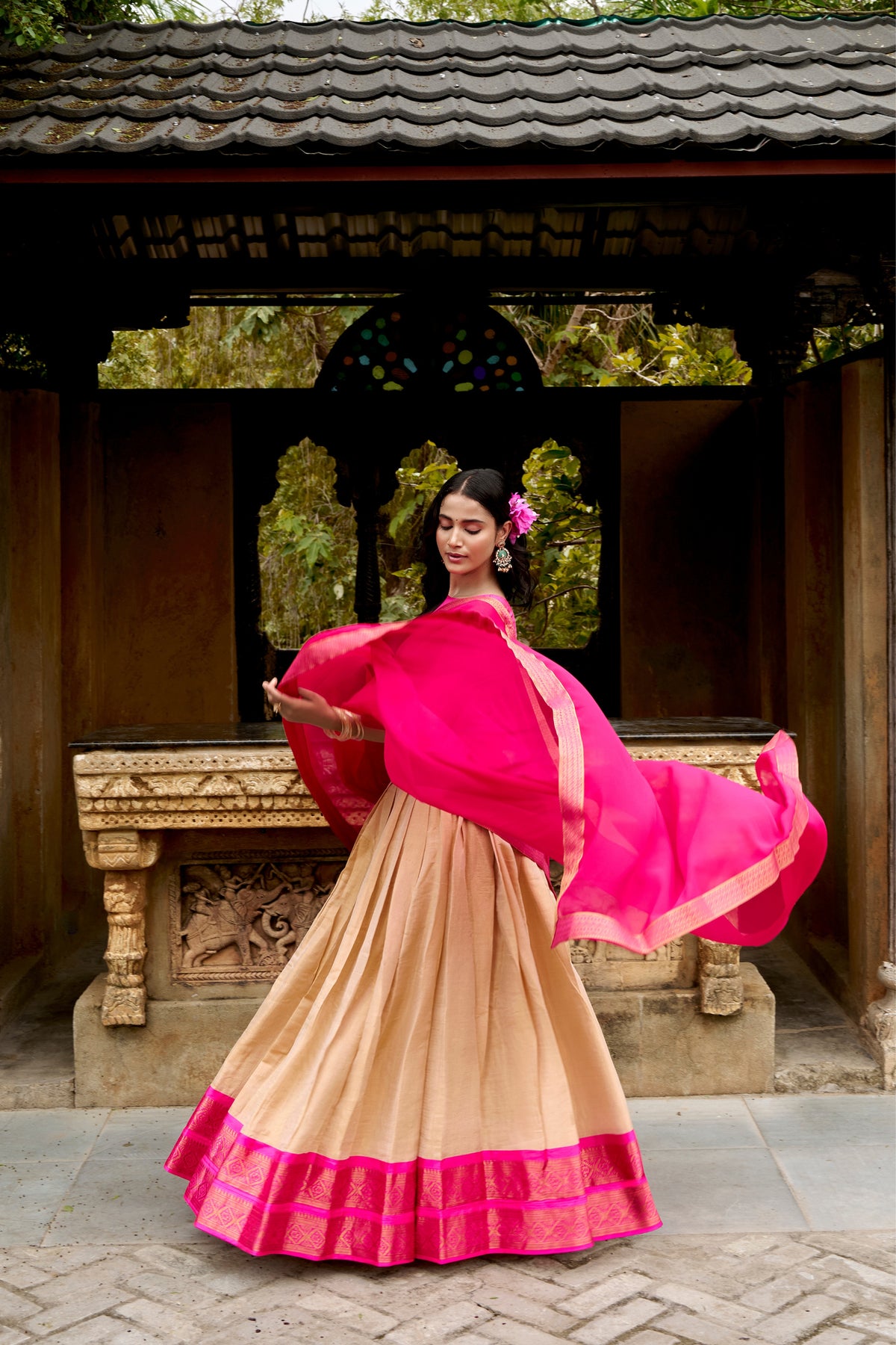 Kanchipuram Silk Lehenga Choli