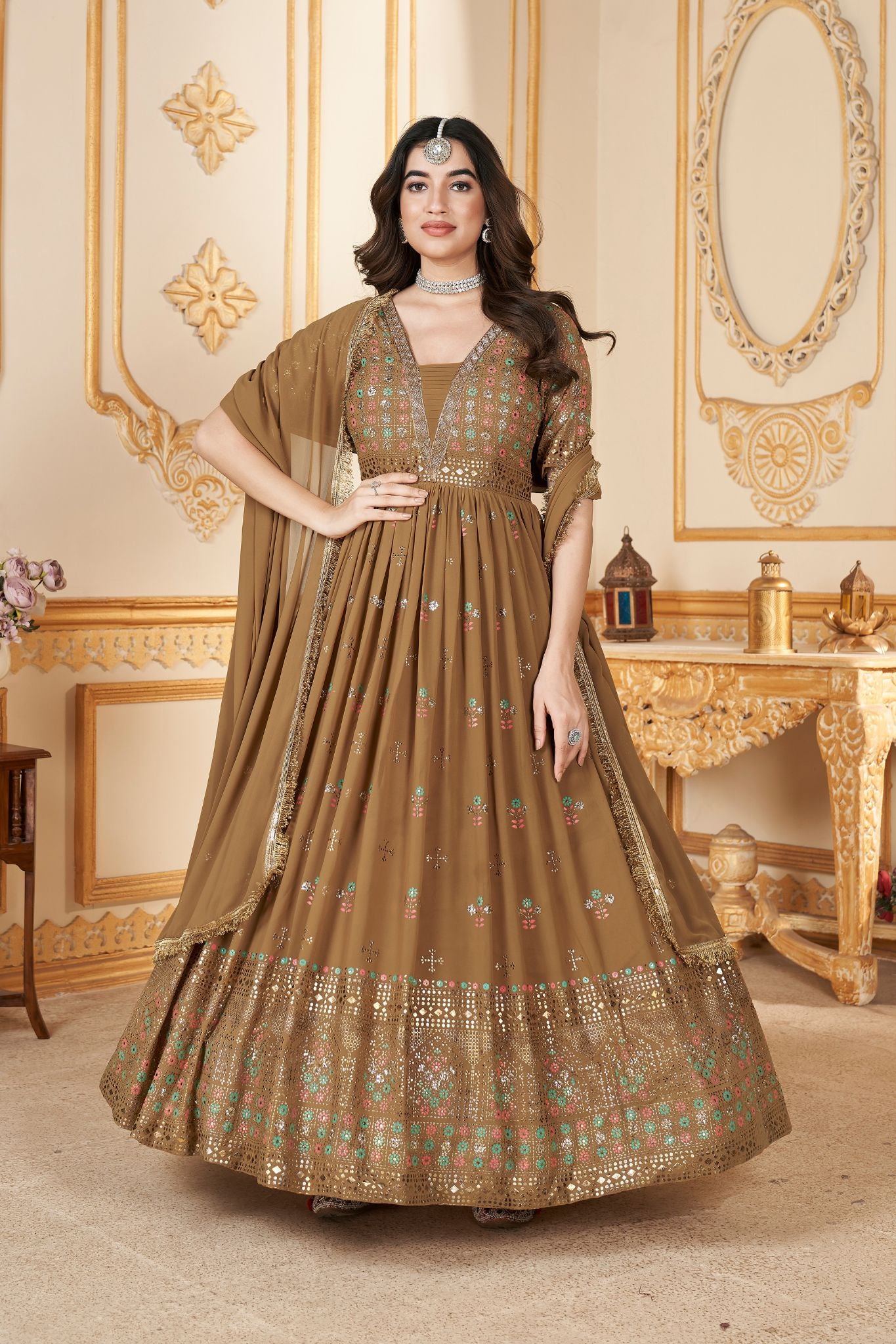 Anarkali gown designs hotsell