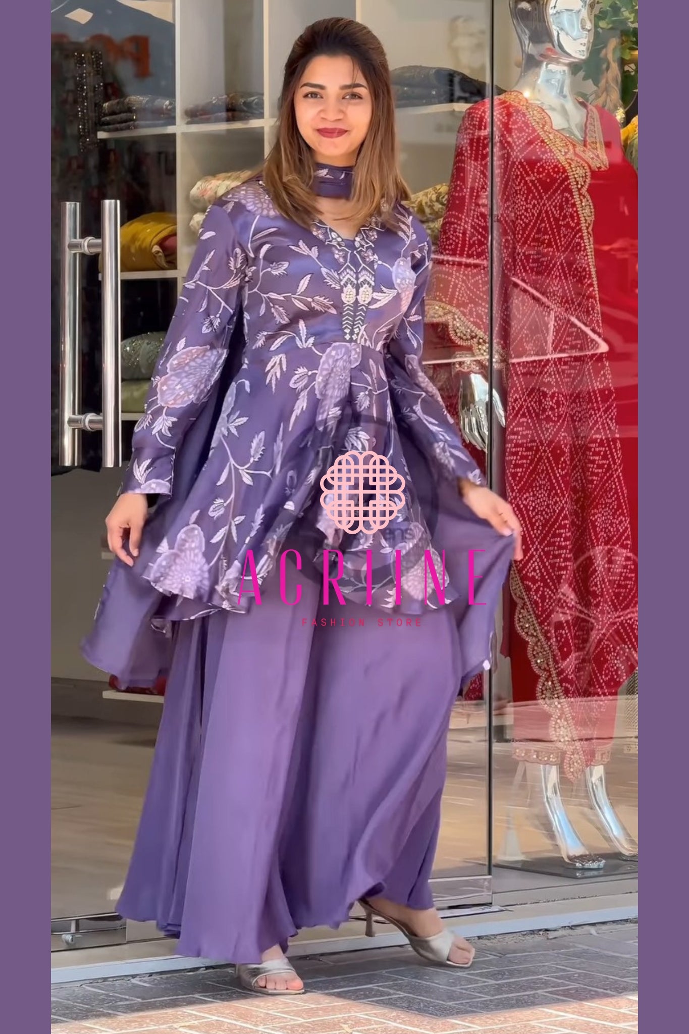 New Stylish Designer Sharara Set