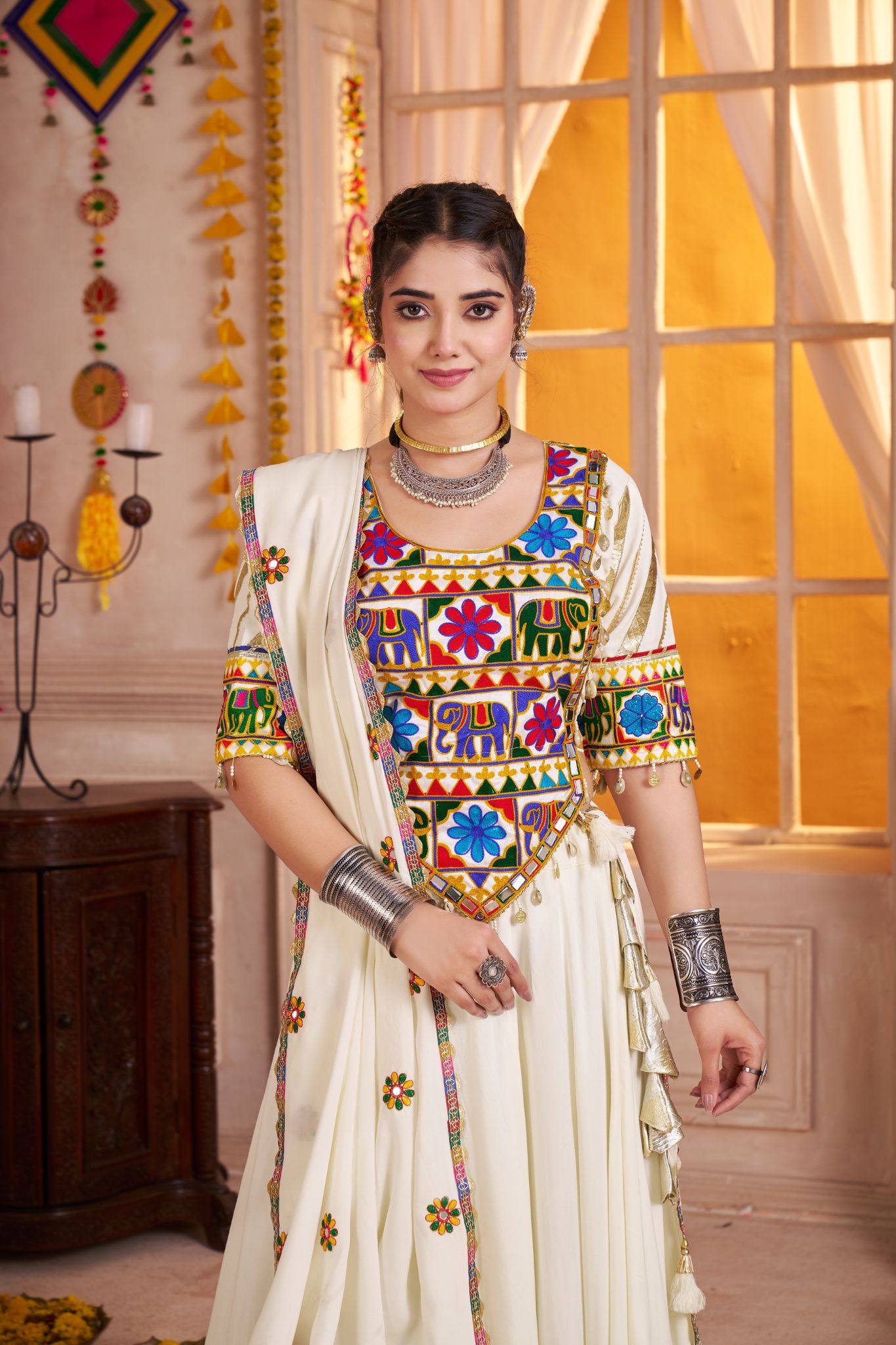 Traditional Elegance Navratri Designer Lehenga Choli