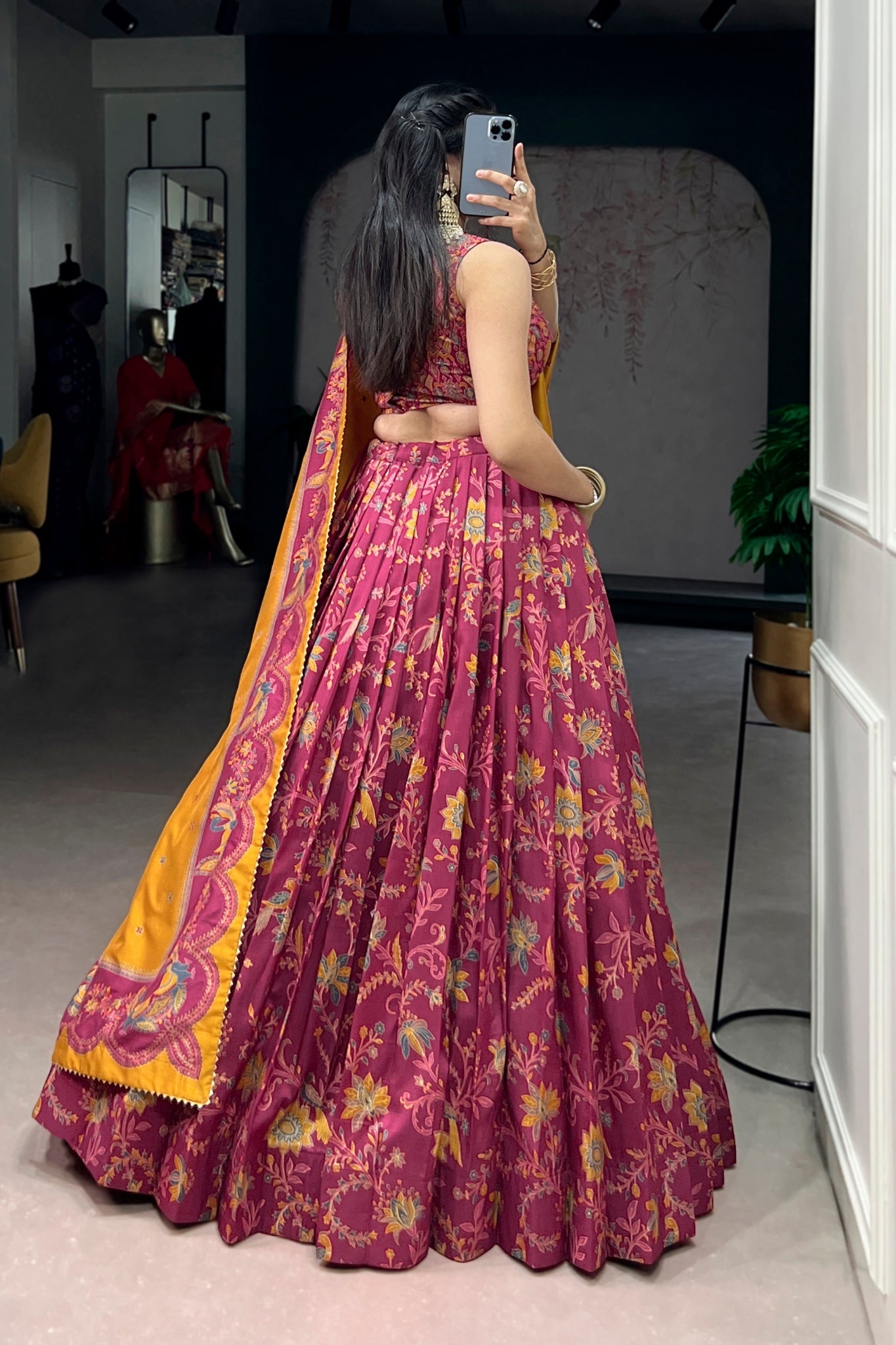 Premium Tasar Silk Lehenga Choli For Women