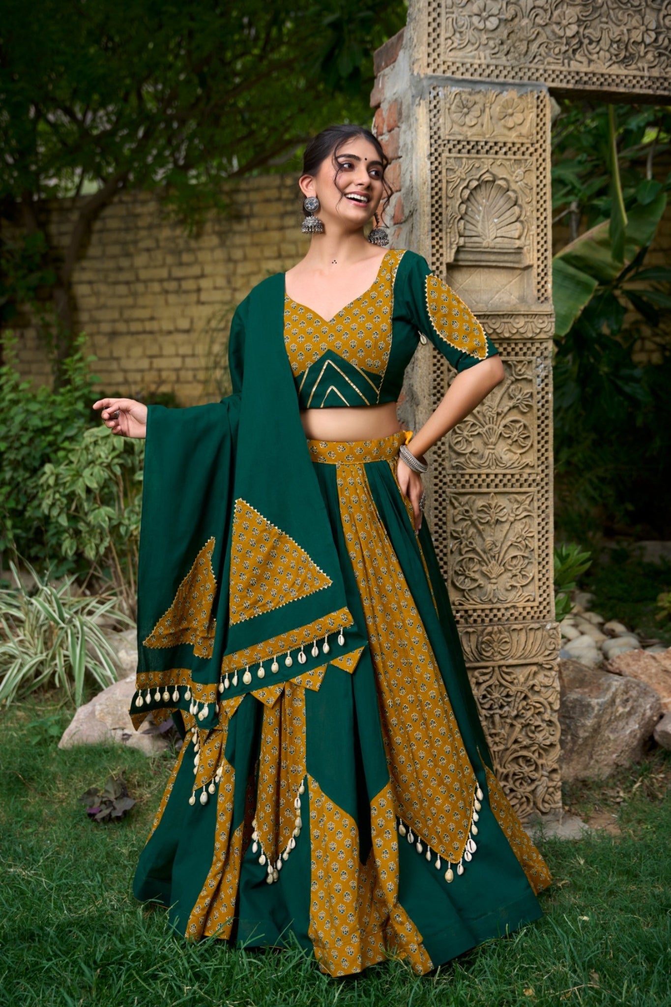 Latest Elegance Pure Cotton Lehenga Choli
