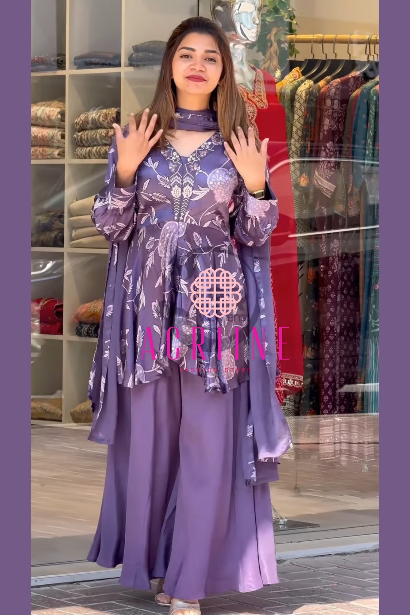 New Stylish Designer Sharara Set