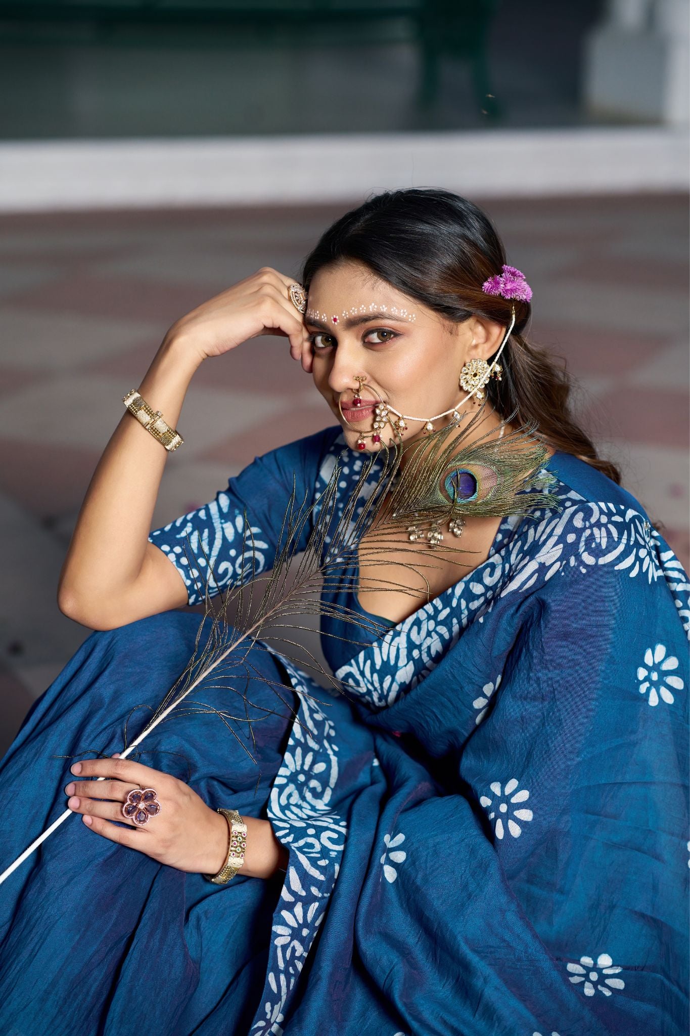 Festival Special Navratri And Janmashtami Gopi Dress For Women