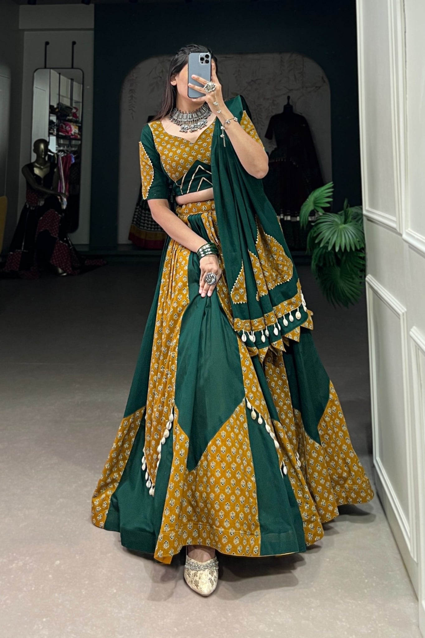 Latest Elegance Pure Cotton Lehenga Choli