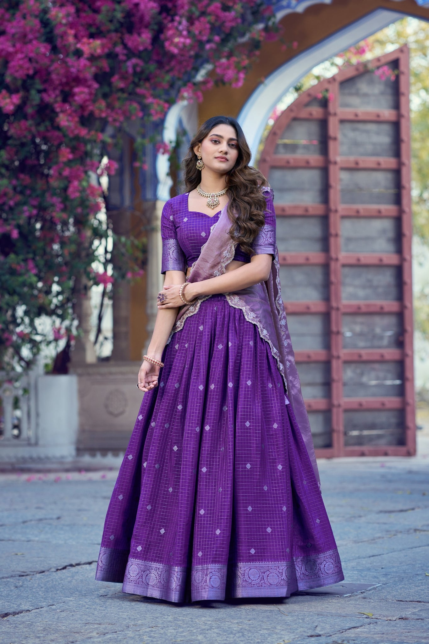 Onam Special Designer Lehenga Choli With Elegant Dupatta