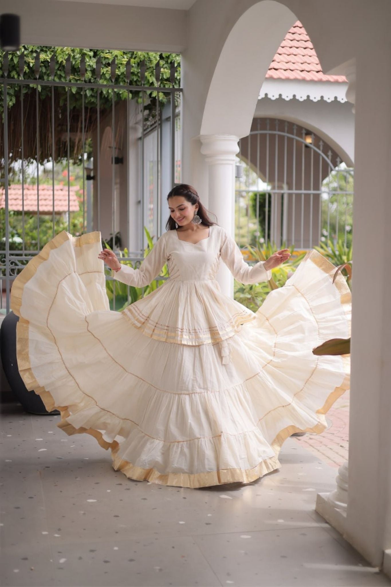 Raasrang Traditional Navratri Special Beautiful Cotton Lehenga Choli