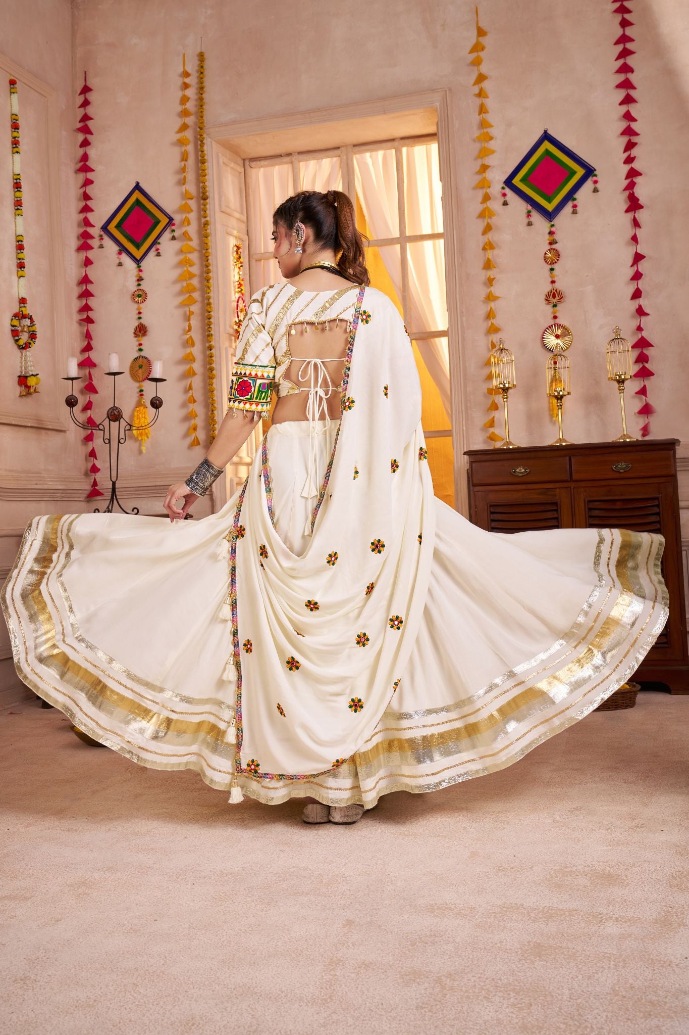Traditional Elegance Navratri Designer Lehenga Choli