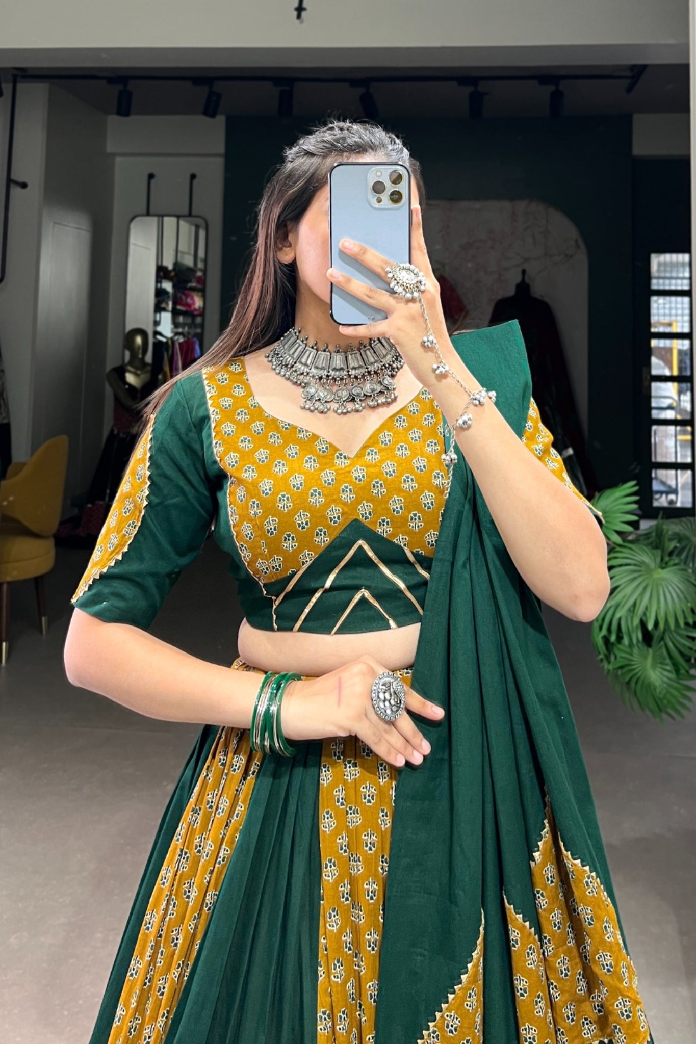 Latest Elegance Pure Cotton Lehenga Choli