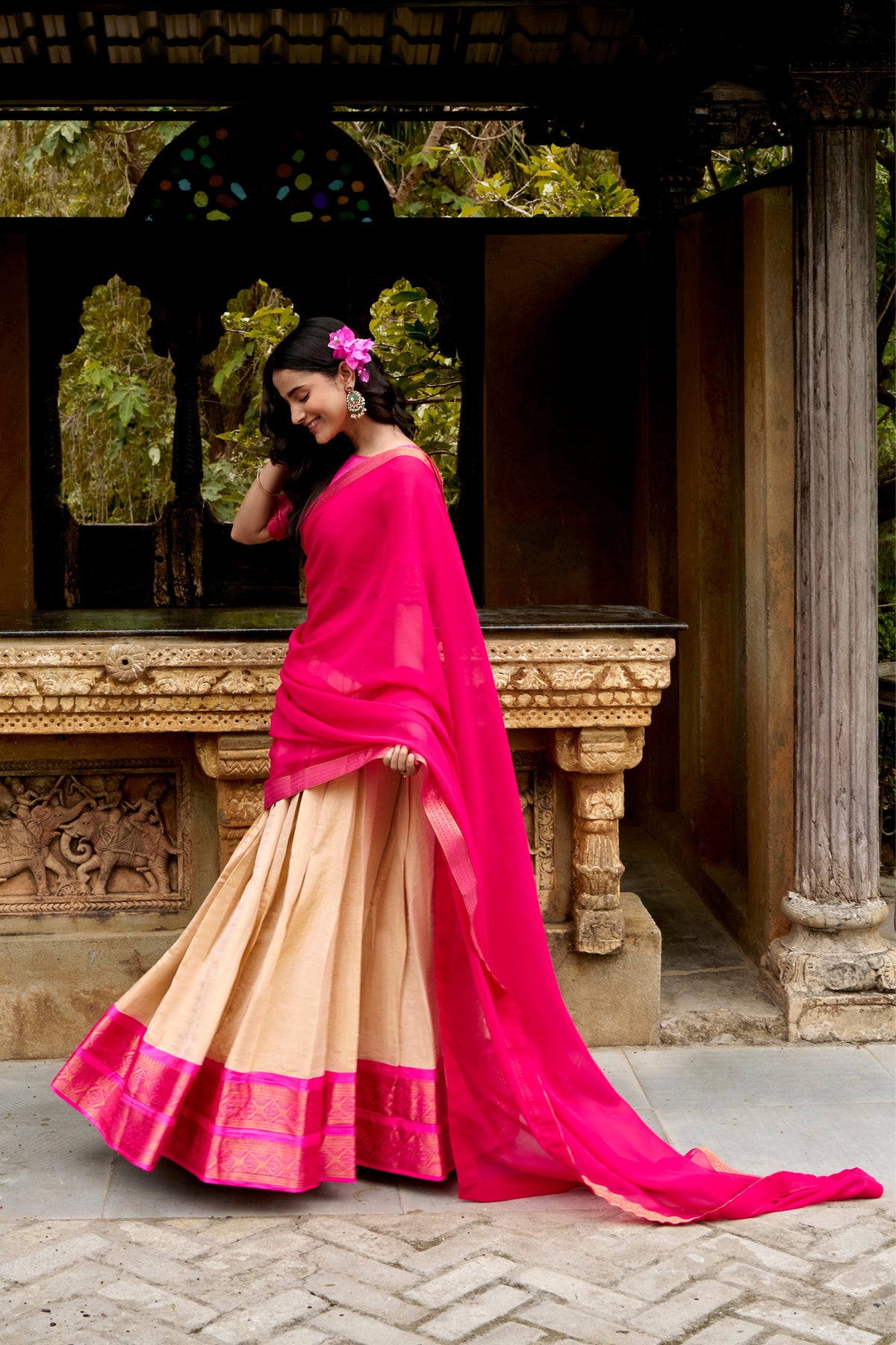 Kanchipuram Silk Lehenga Choli