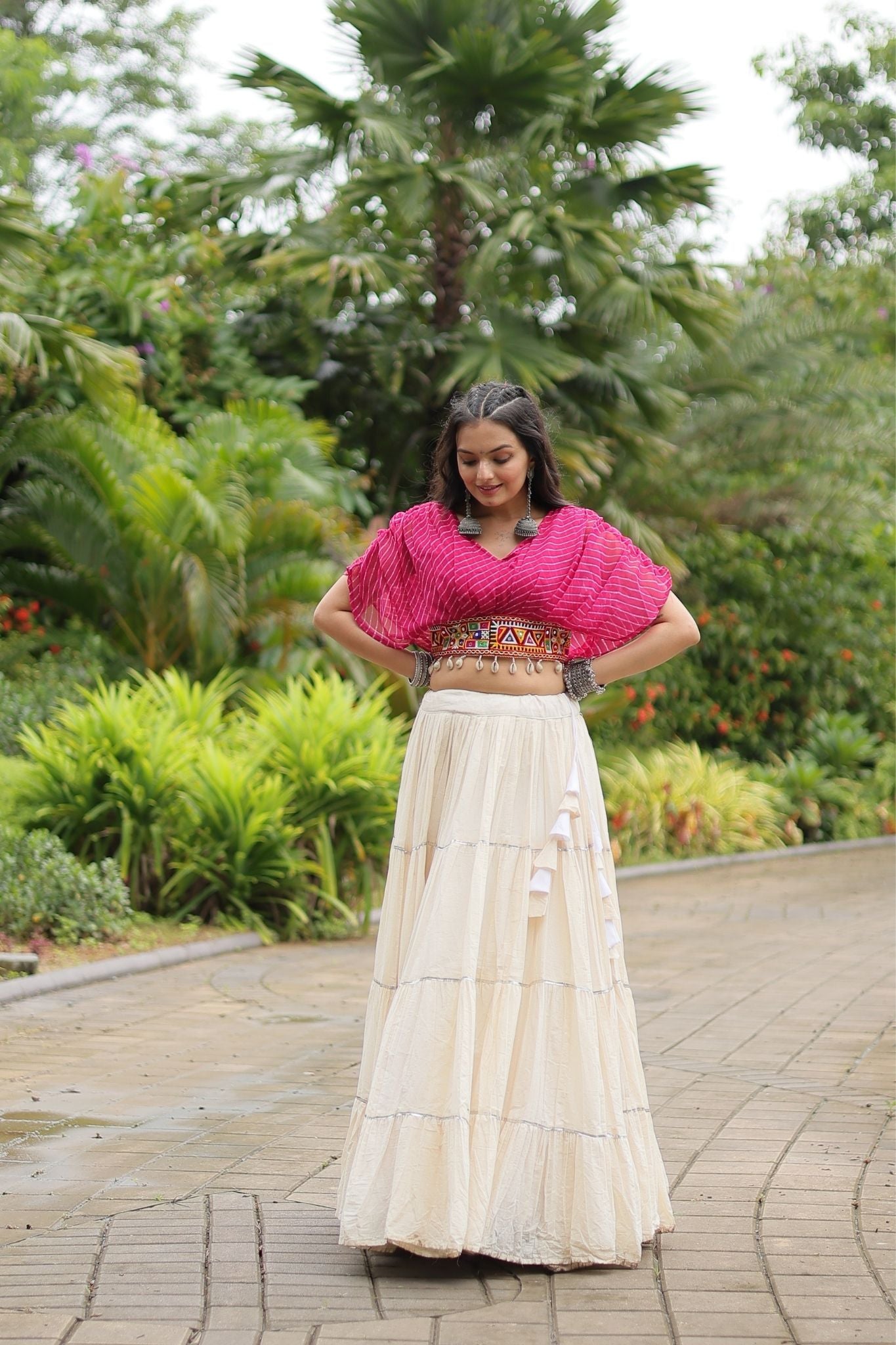 Standard Frill Design Navratri Lehenga Choli