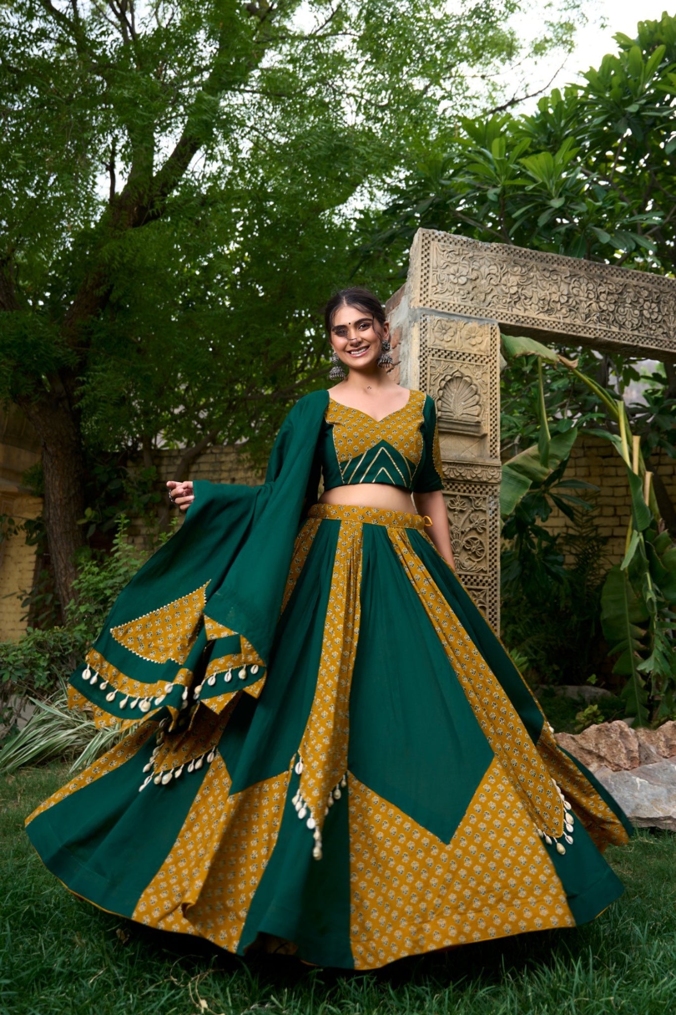 Latest Elegance Pure Cotton Lehenga Choli