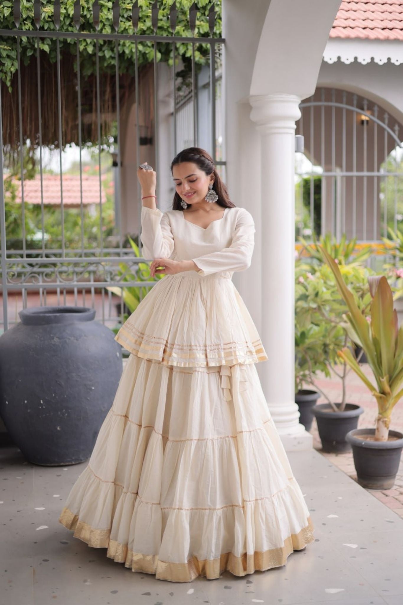 Raasrang Traditional Navratri Special Beautiful Cotton Lehenga Choli