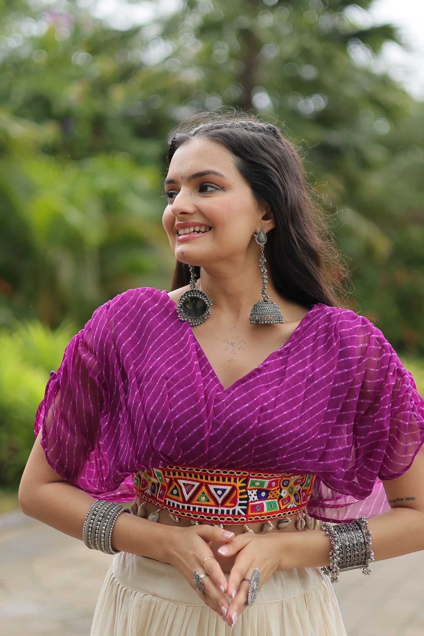 Standard Frill Design Navratri Lehenga Choli
