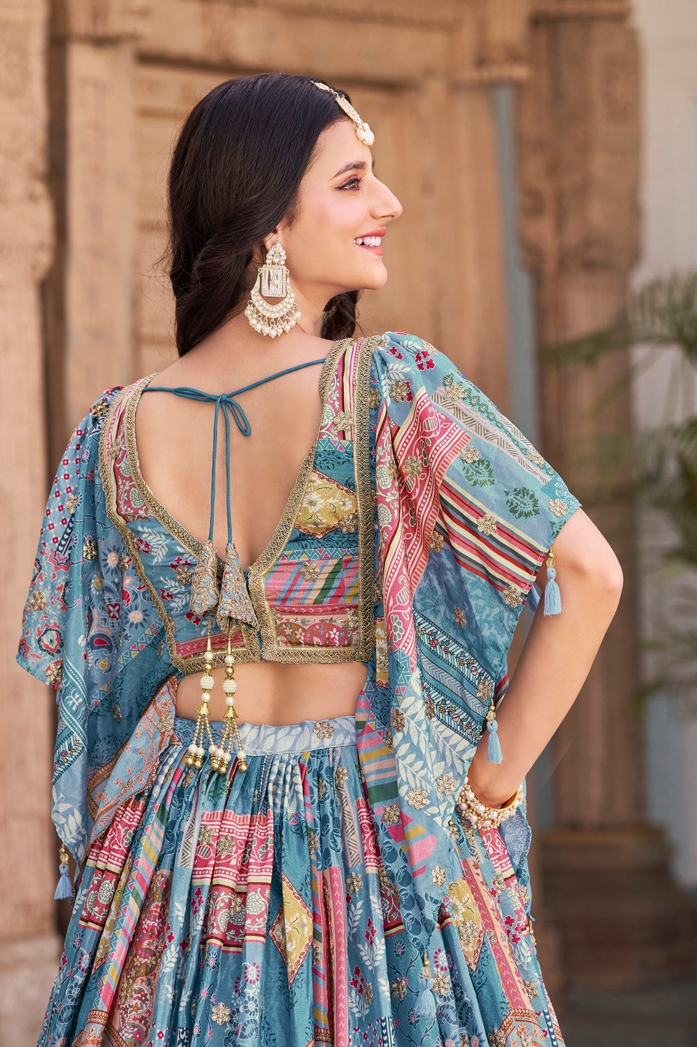 Ethereal Elegance Designer Wedding Lehenga Choli Set