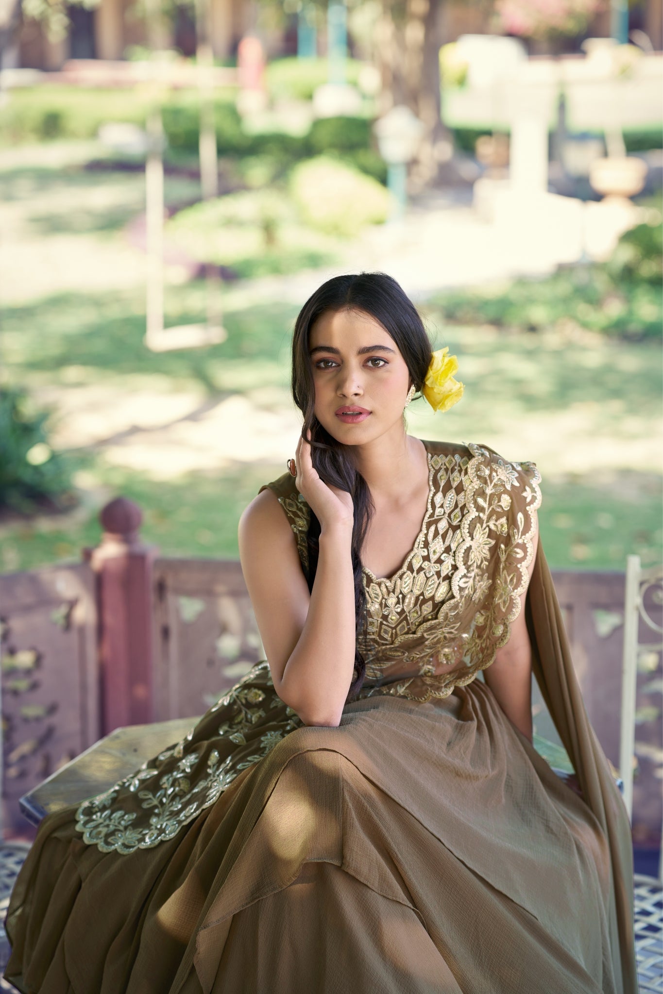 Designer Marble Fabric Sequins With Thread Work Lehenga Choli