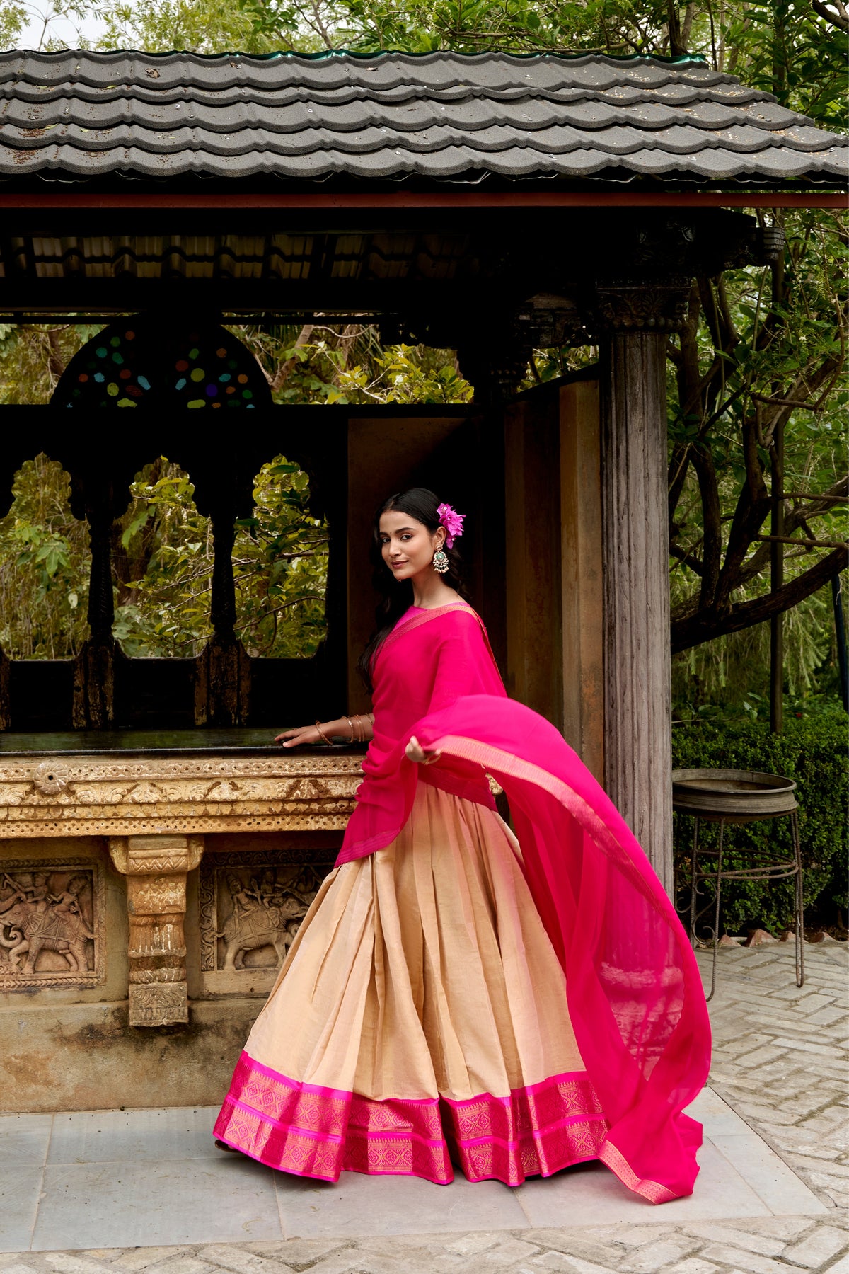 Kanchipuram Silk Lehenga Choli