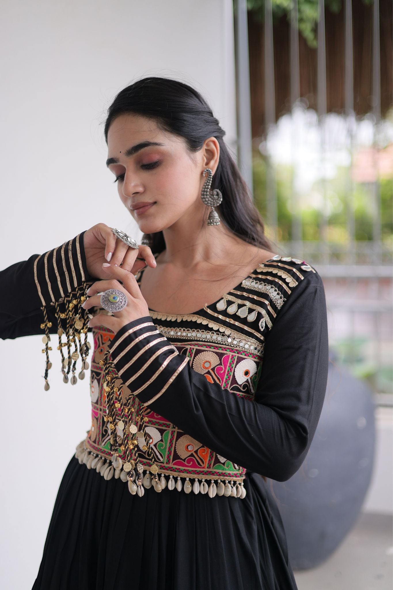 Raasrang Navratri Special Designer Gown for Women