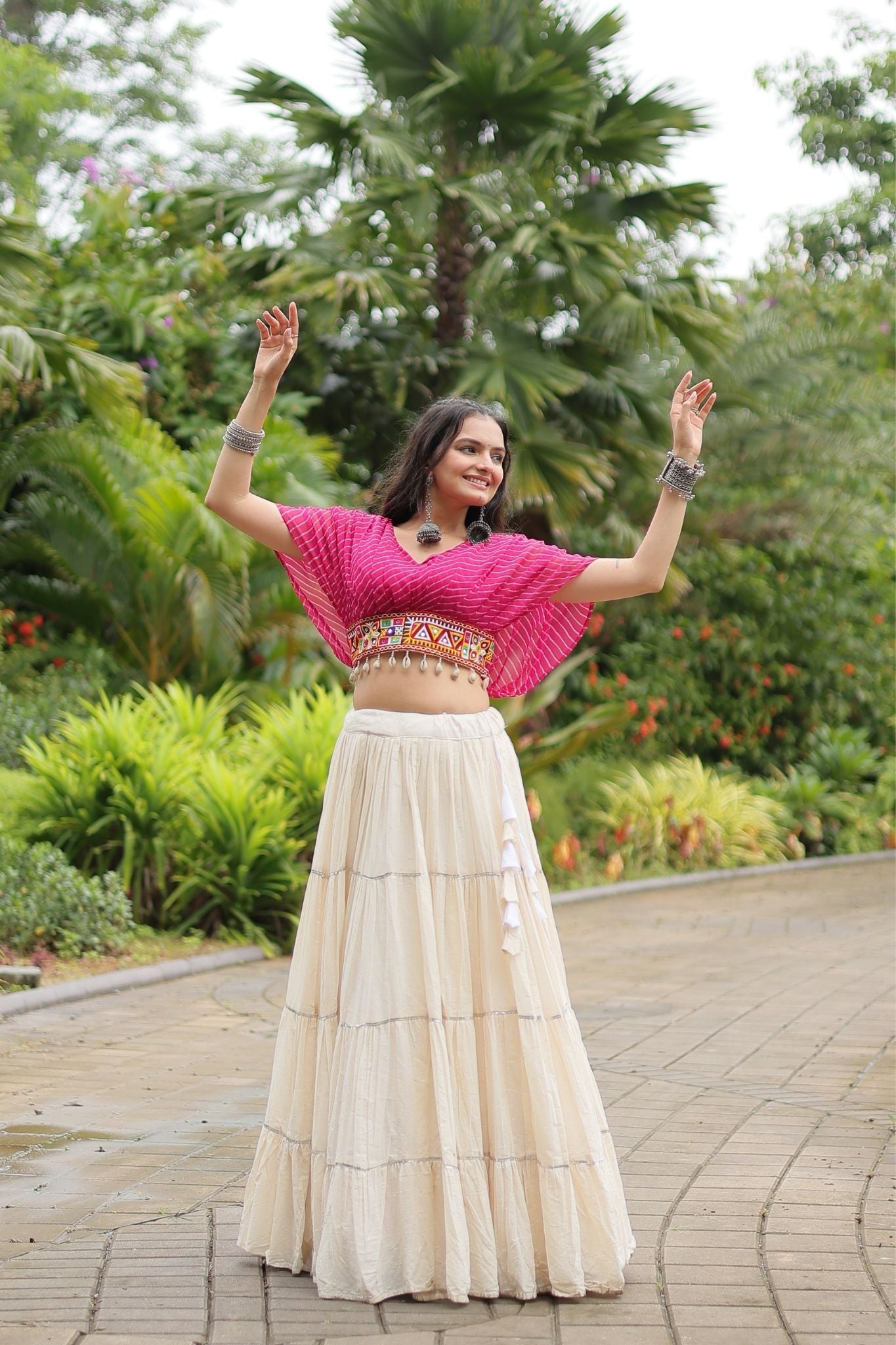 Standard Frill Design Navratri Lehenga Choli