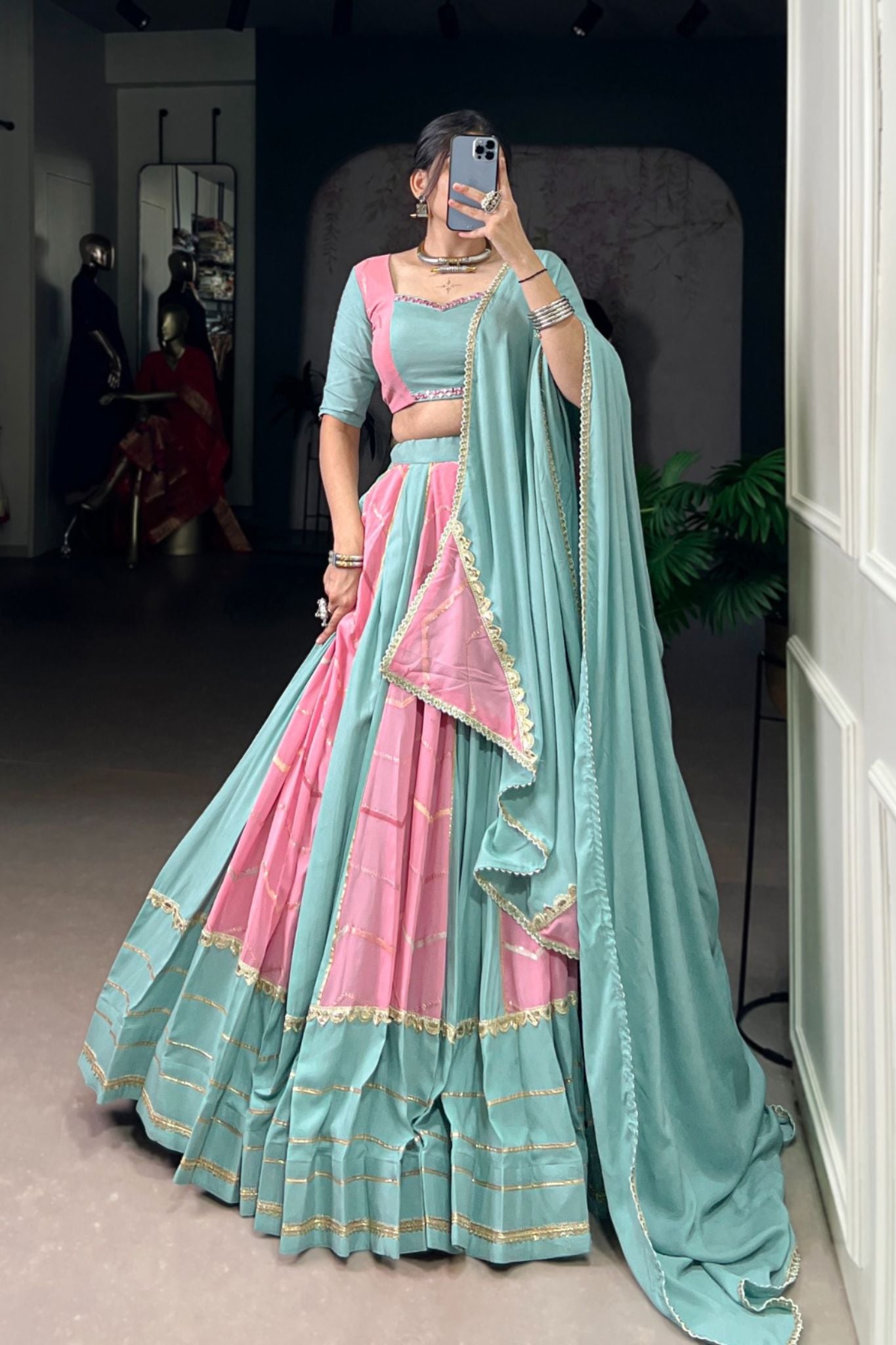 Festive Elegance Beautiful Designer Classic Navratri Lehenga Choli